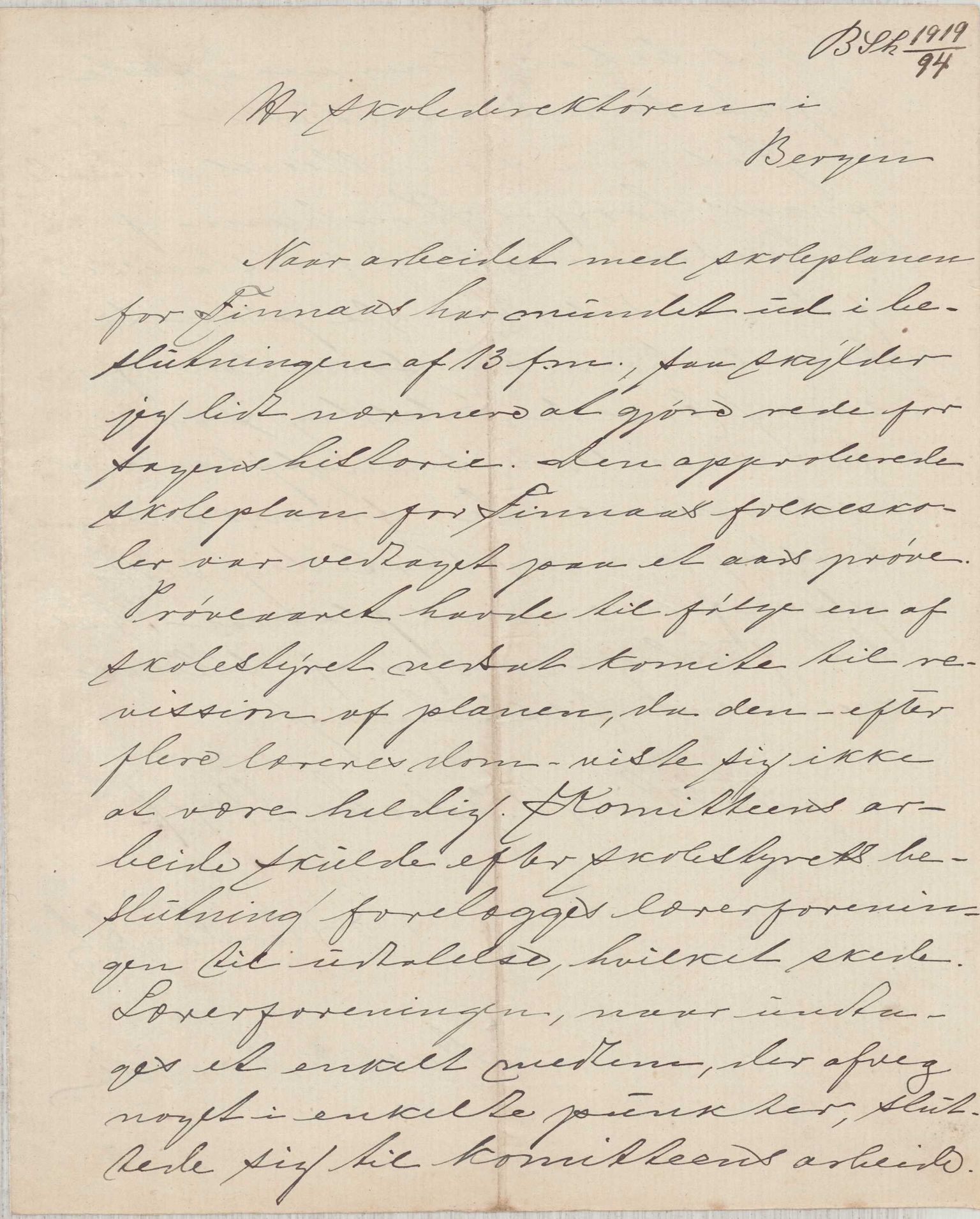 Finnaas kommune. Skulestyret, IKAH/1218a-211/D/Da/L0001/0004: Kronologisk ordna korrespondanse / Kronologisk ordna korrespondanse , 1894-1896, p. 3