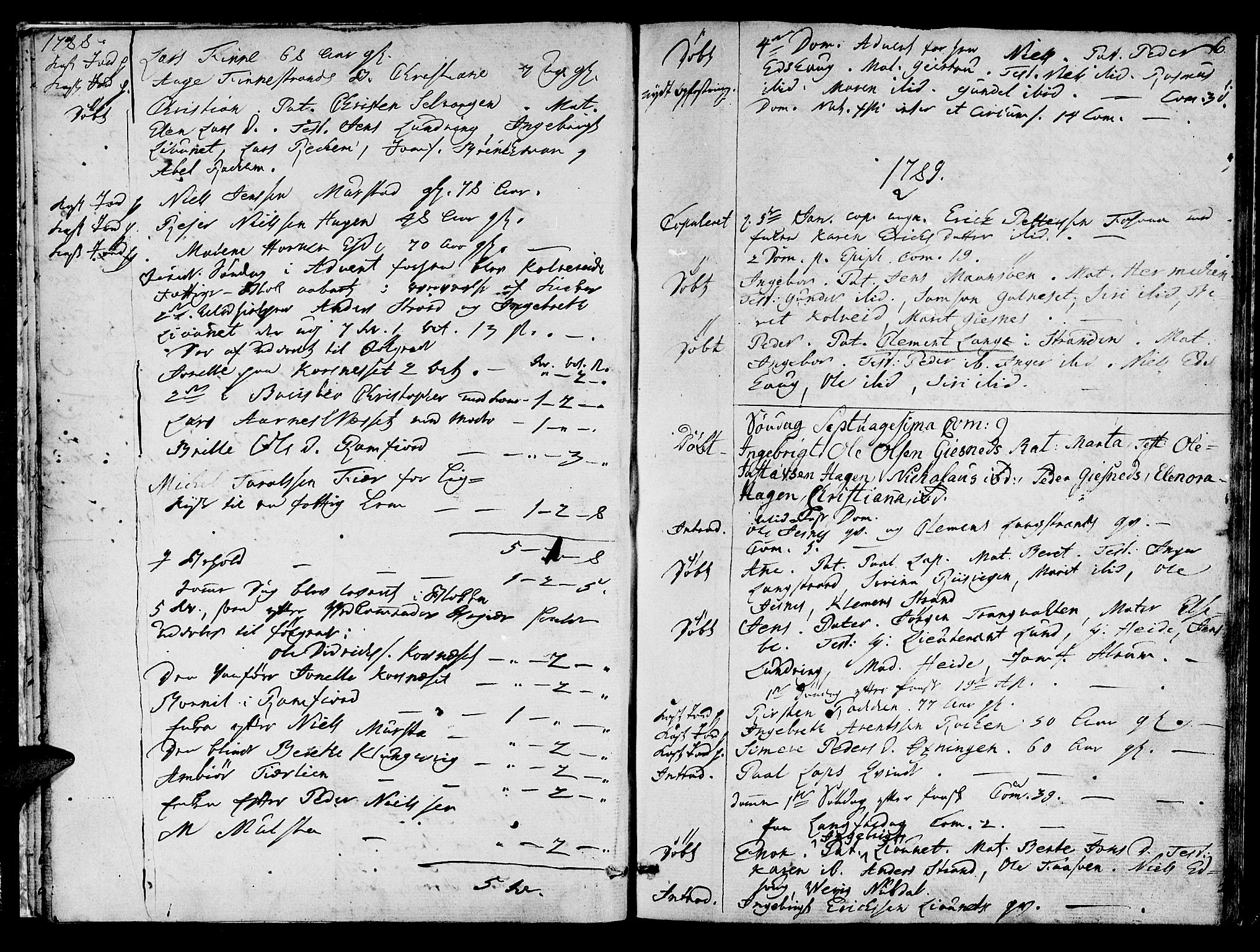 Ministerialprotokoller, klokkerbøker og fødselsregistre - Nord-Trøndelag, AV/SAT-A-1458/780/L0633: Parish register (official) no. 780A02 /1, 1787-1814, p. 6