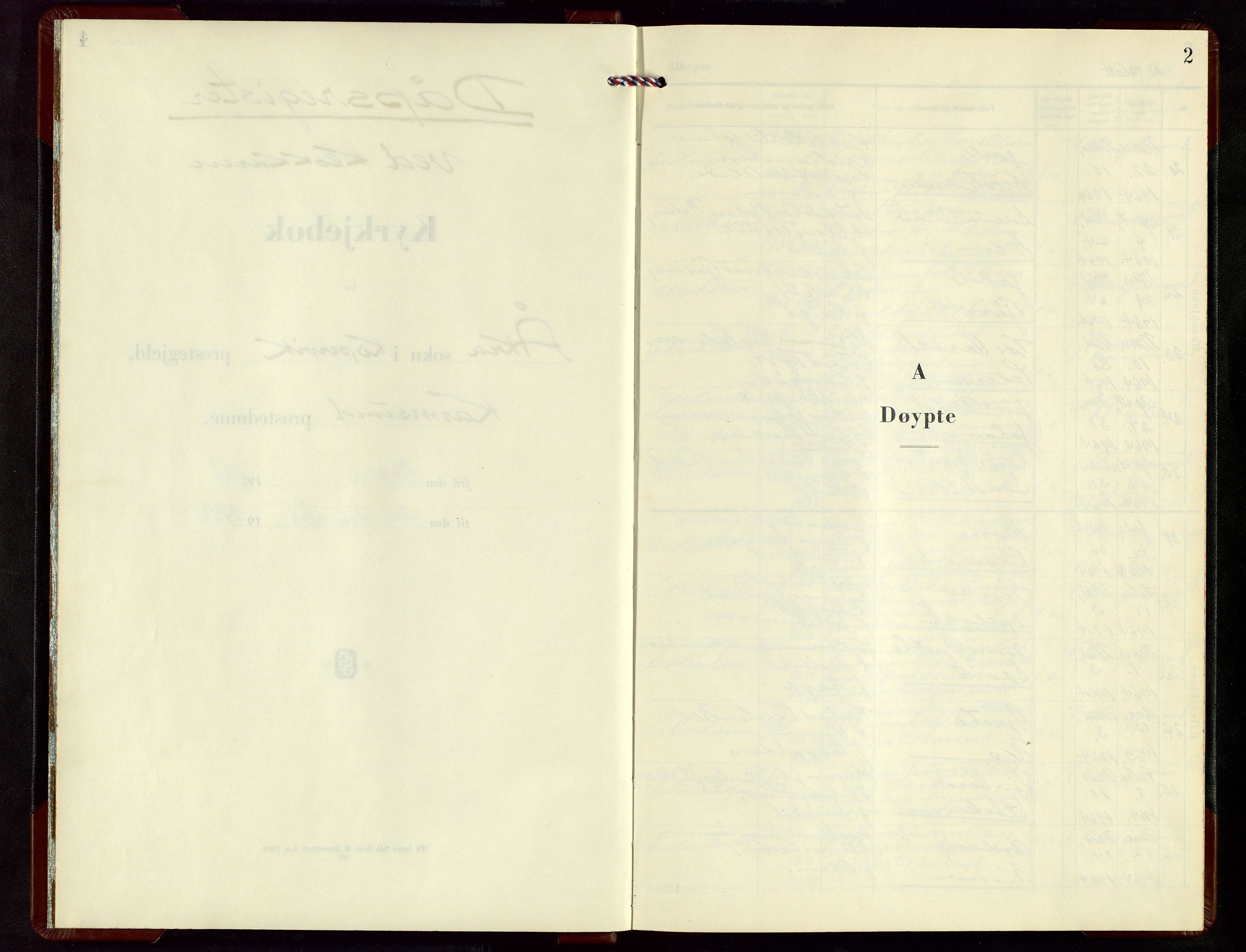 Kopervik sokneprestkontor, SAST/A-101850/H/Ha/Hab/L0016: Parish register (copy) no. B 16, 1964-1970, p. 2