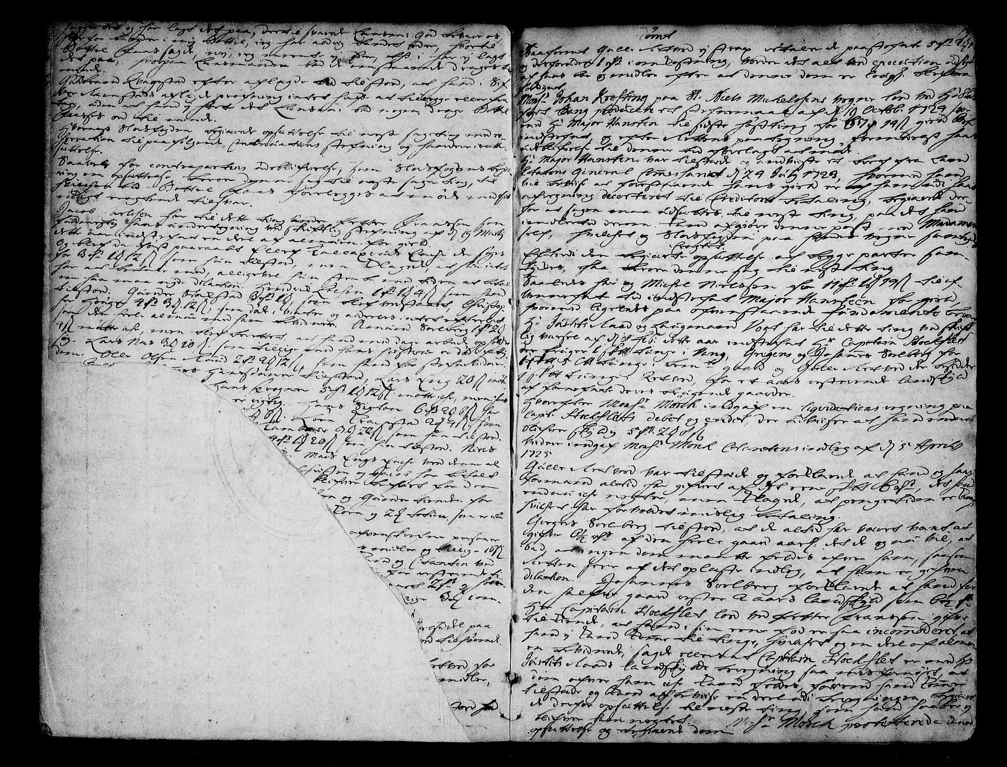 Follo sorenskriveri, SAO/A-10274/F/Fb/Fba/L0034: Tingbok, 1725-1729, p. 2b-3a