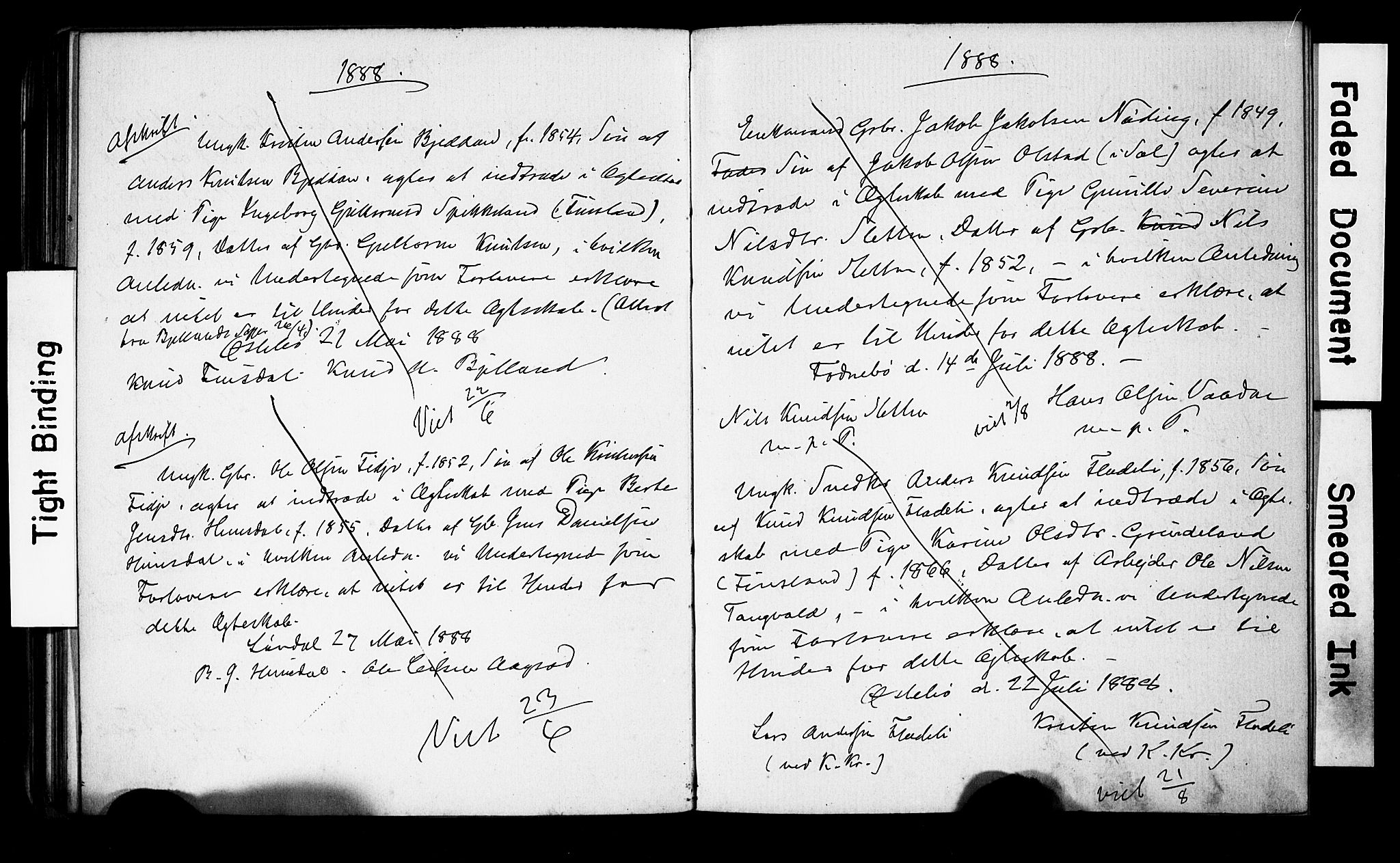 Holum sokneprestkontor, AV/SAK-1111-0022/F/Fe/L0003: Banns register no. II 5 3, 1875-1891, p. 79
