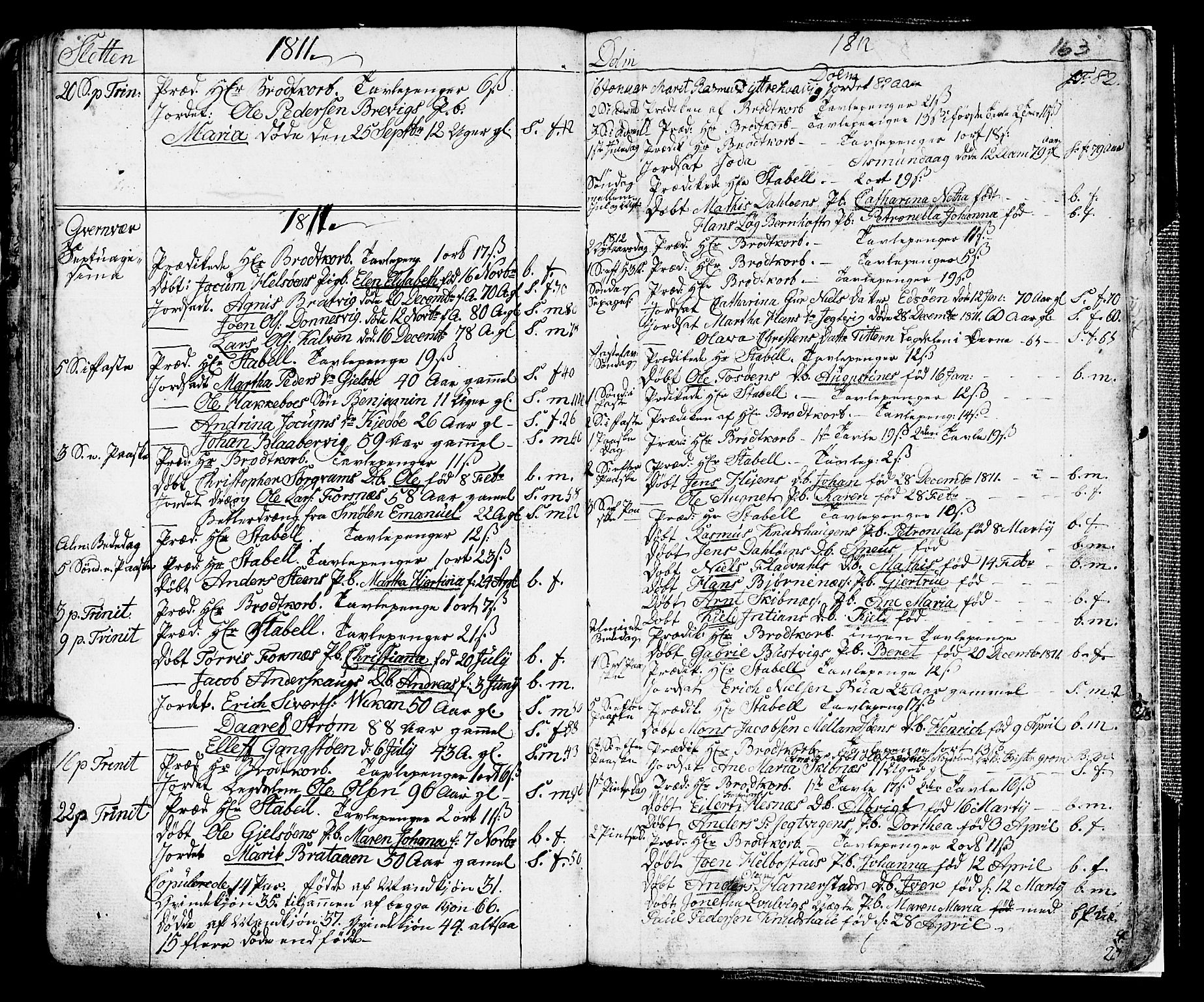 Ministerialprotokoller, klokkerbøker og fødselsregistre - Sør-Trøndelag, SAT/A-1456/634/L0526: Parish register (official) no. 634A02, 1775-1818, p. 163