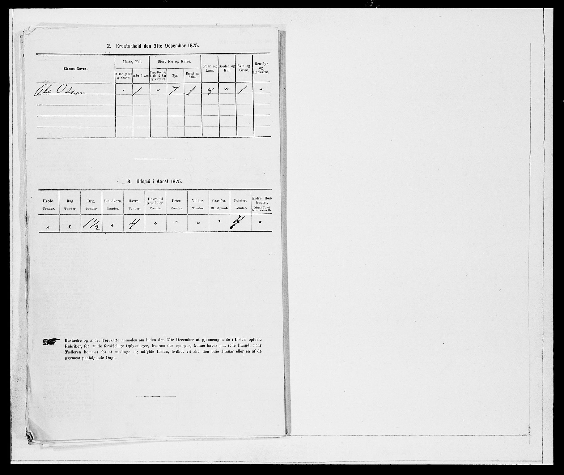 SAB, 1875 Census for 1443P Eid, 1875, p. 550