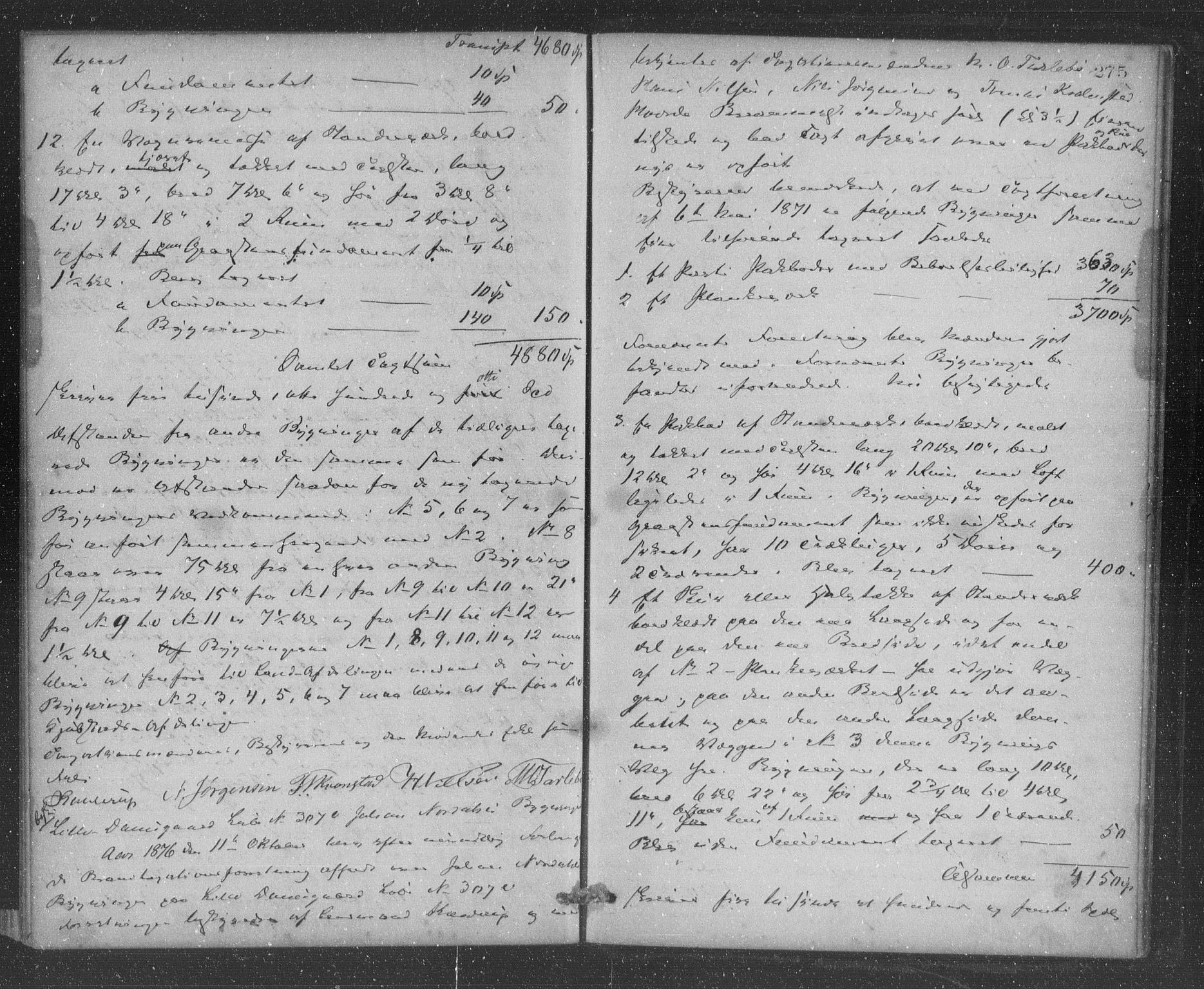 Lensmannen i Årstad, AV/SAB-A-36201/0012/L0005: Branntakstprotokoll, 1872-1876, p. 275
