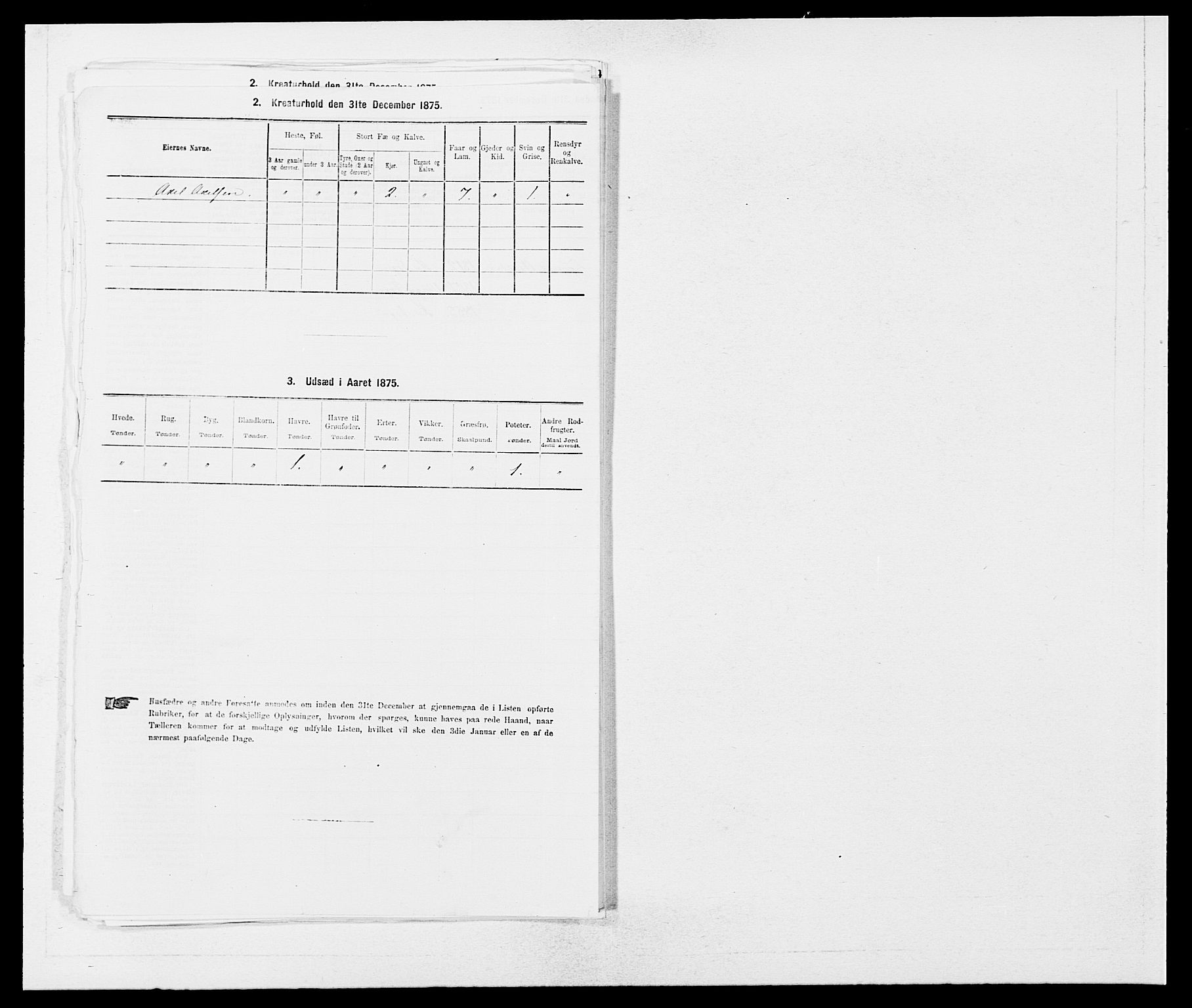 SAB, 1875 census for 1224P Kvinnherad, 1875, p. 800