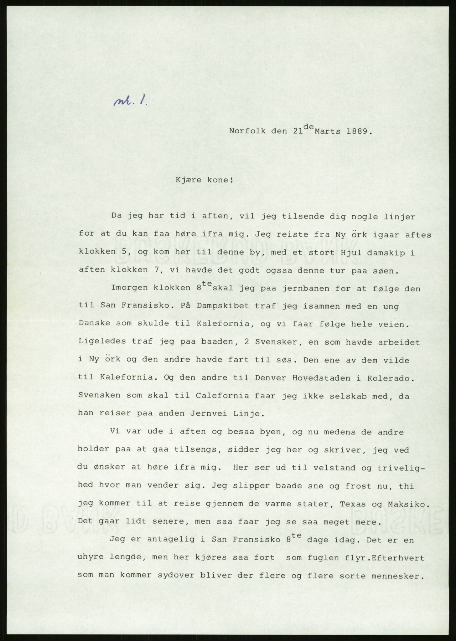 Samlinger til kildeutgivelse, Amerikabrevene, AV/RA-EA-4057/F/L0028: Innlån fra Vest-Agder , 1838-1914, p. 219