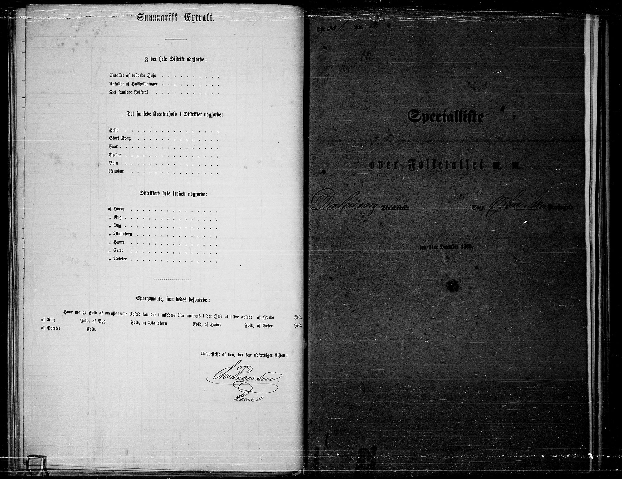 RA, 1865 census for Østre Aker, 1865, p. 78