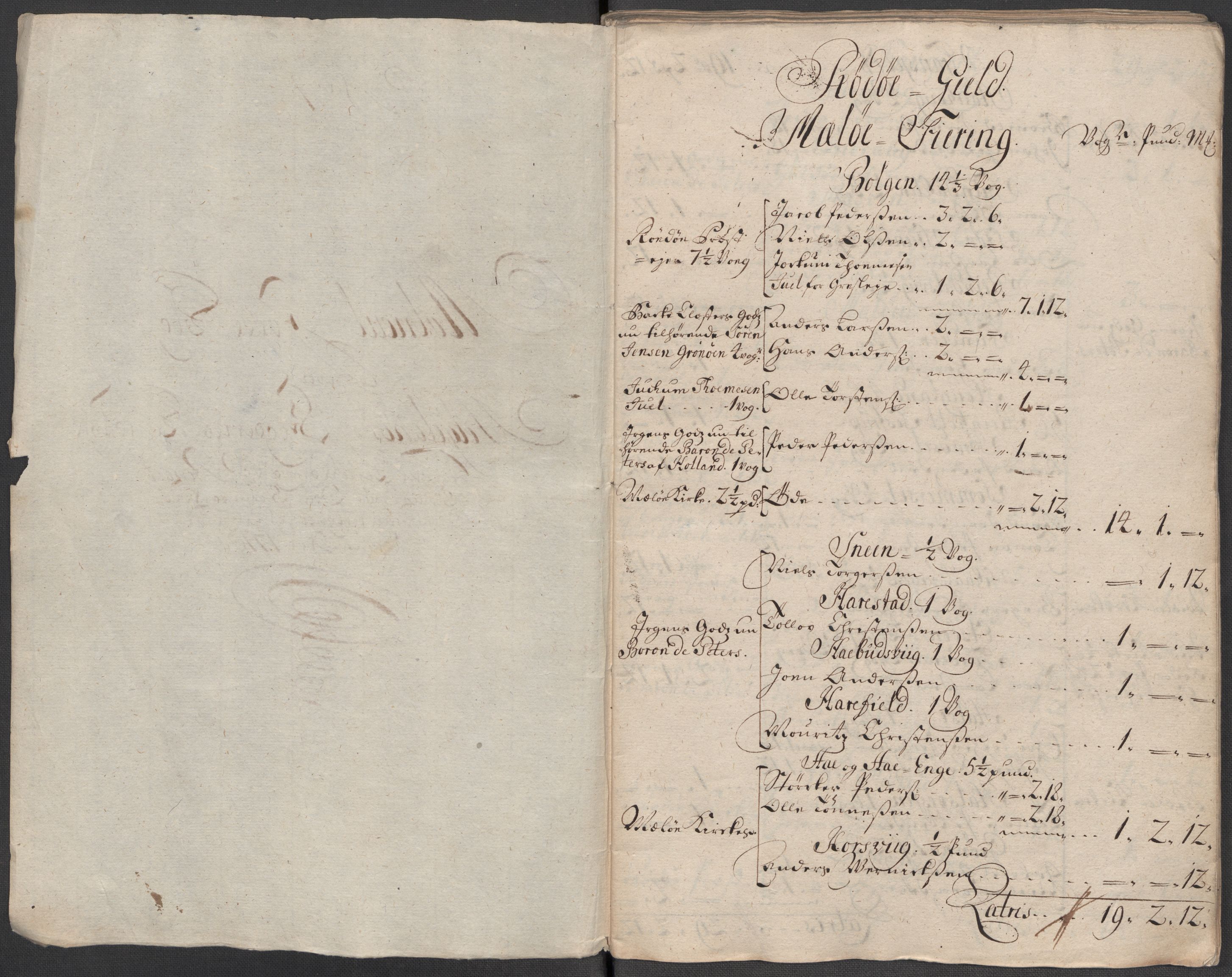 Rentekammeret inntil 1814, Reviderte regnskaper, Fogderegnskap, AV/RA-EA-4092/R65/L4516: Fogderegnskap Helgeland, 1718, p. 27