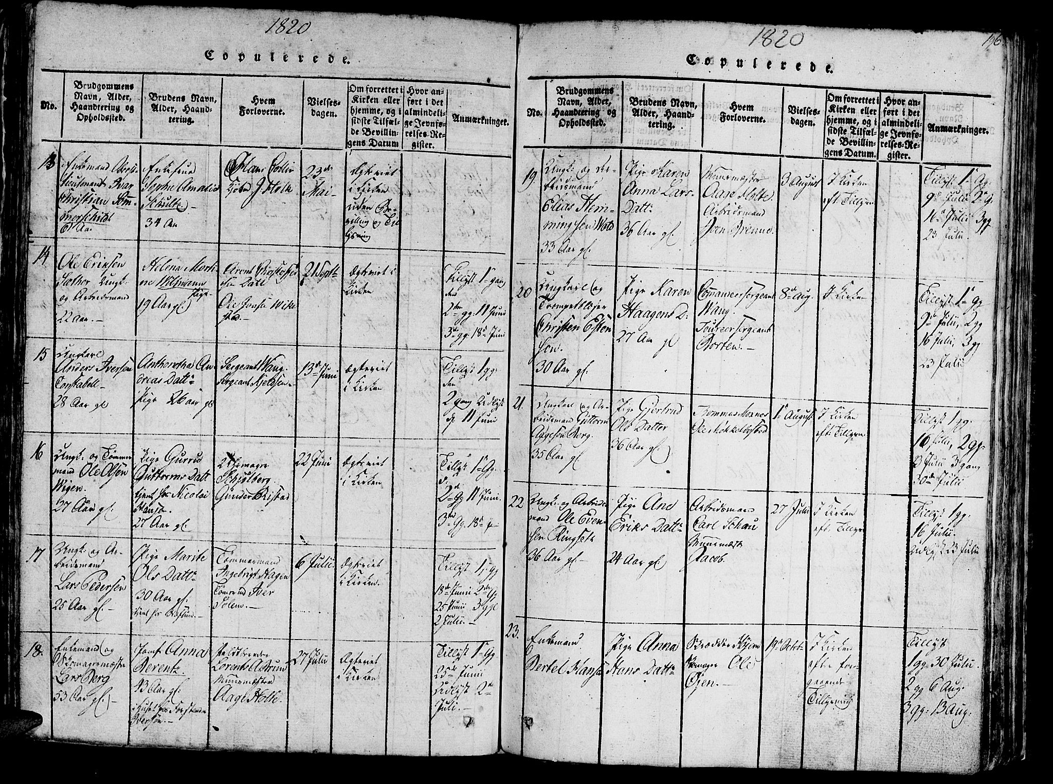Ministerialprotokoller, klokkerbøker og fødselsregistre - Sør-Trøndelag, SAT/A-1456/602/L0135: Parish register (copy) no. 602C03, 1815-1832, p. 196
