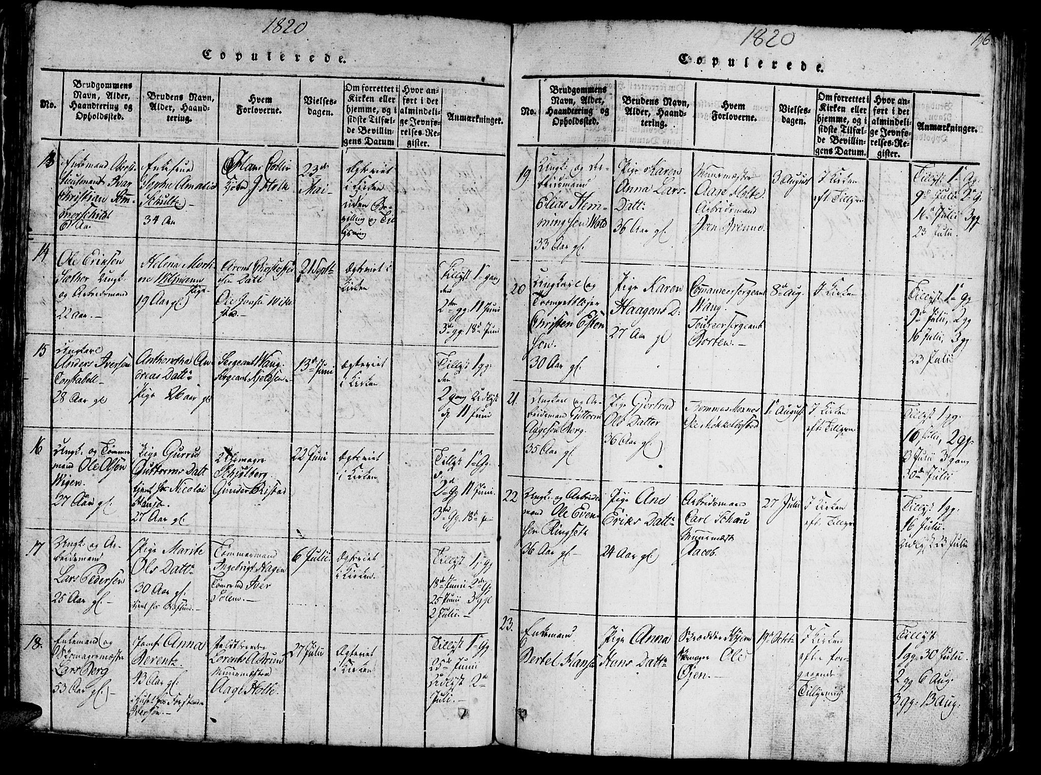 Ministerialprotokoller, klokkerbøker og fødselsregistre - Sør-Trøndelag, AV/SAT-A-1456/602/L0135: Parish register (copy) no. 602C03, 1815-1832, p. 196