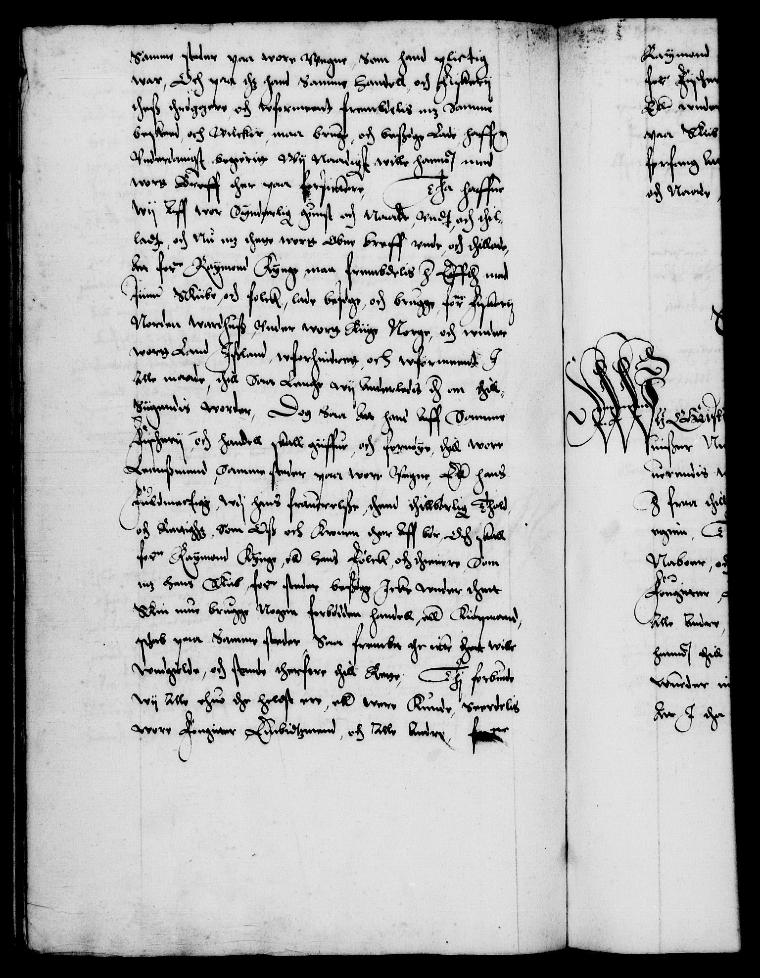 Danske Kanselli 1572-1799, RA/EA-3023/F/Fc/Fca/Fcaa/L0002: Norske registre (mikrofilm), 1588-1596, p. 230b