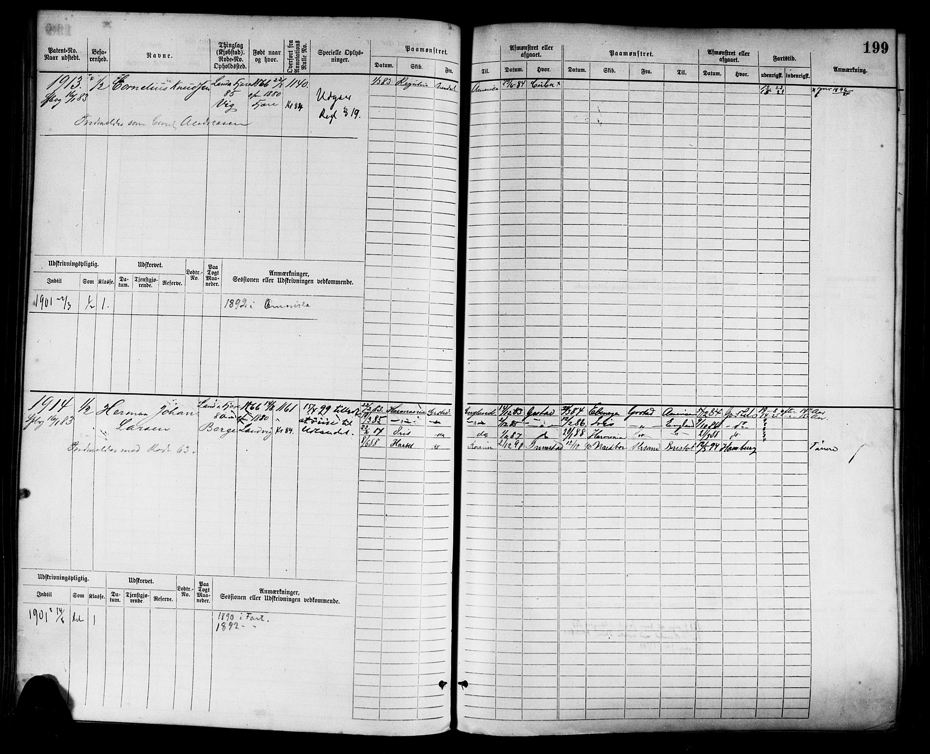 Grimstad mønstringskrets, AV/SAK-2031-0013/F/Fb/L0003: Hovedrulle nr 1517-2276, F-6, 1877-1888, p. 207