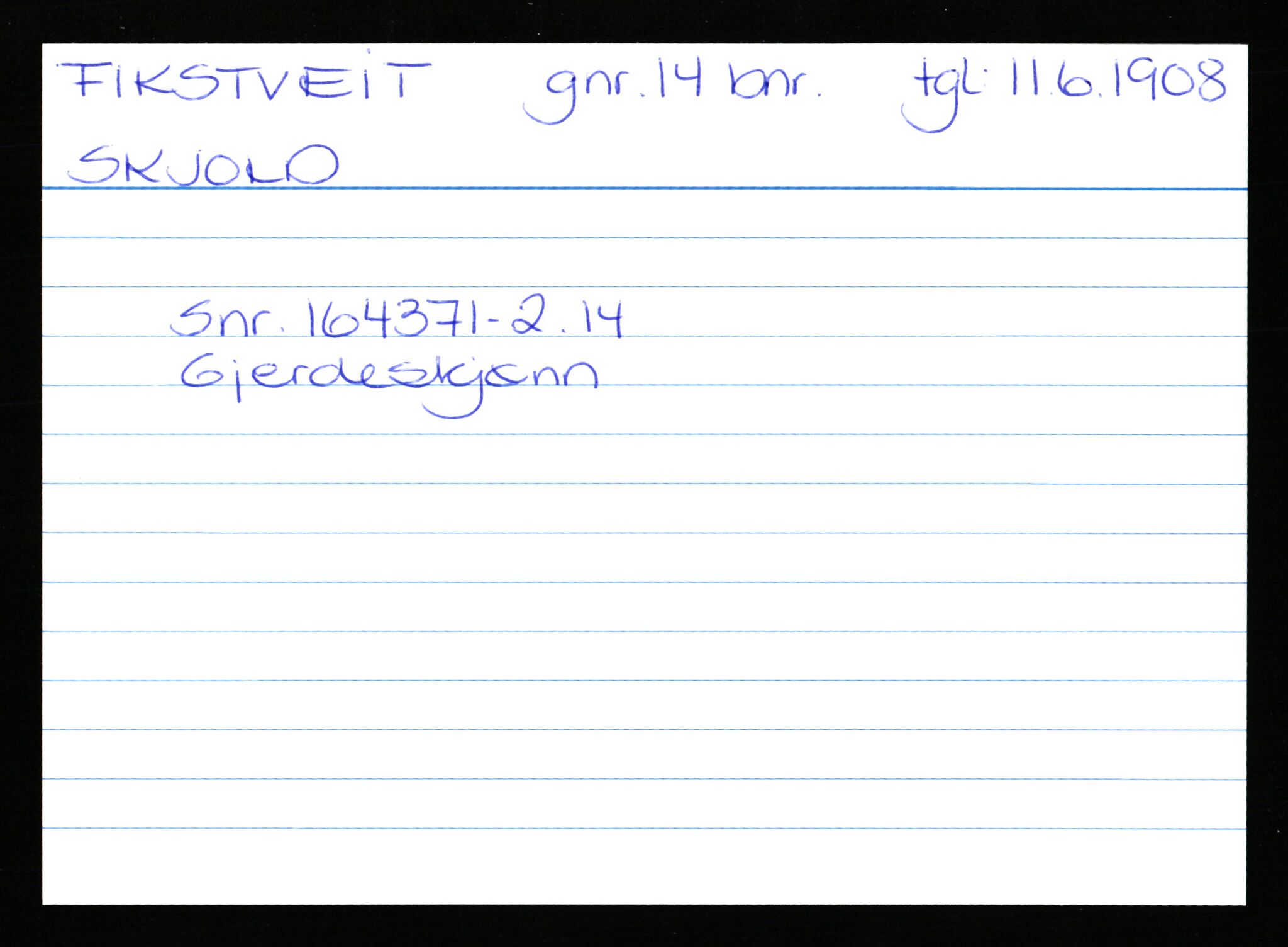 Statsarkivet i Stavanger, AV/SAST-A-101971/03/Y/Yk/L0009: Registerkort sortert etter gårdsnavn: Ersdal - Fikstveit, 1750-1930, p. 546