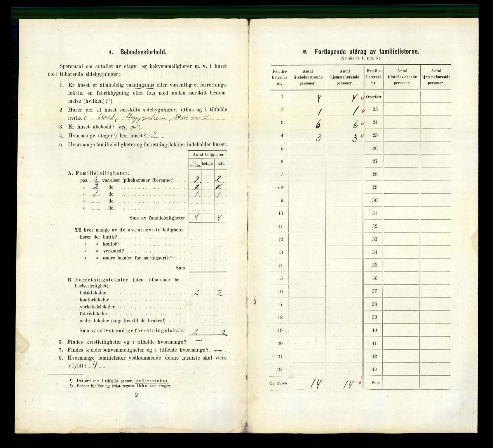 RA, 1910 census for Kongsberg, 1910, p. 3279