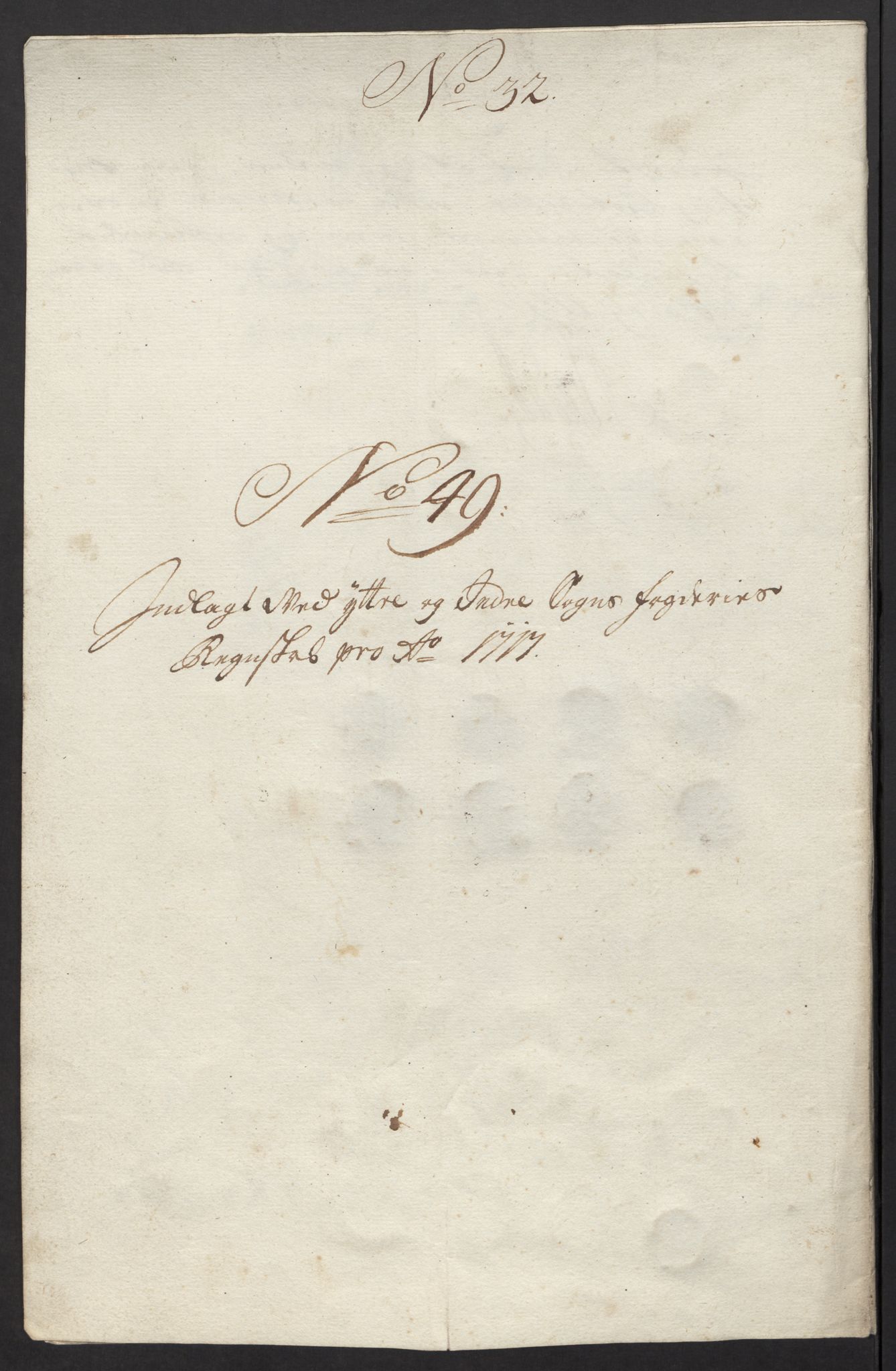 Rentekammeret inntil 1814, Reviderte regnskaper, Fogderegnskap, AV/RA-EA-4092/R52/L3321: Fogderegnskap Sogn, 1717-1718, p. 208