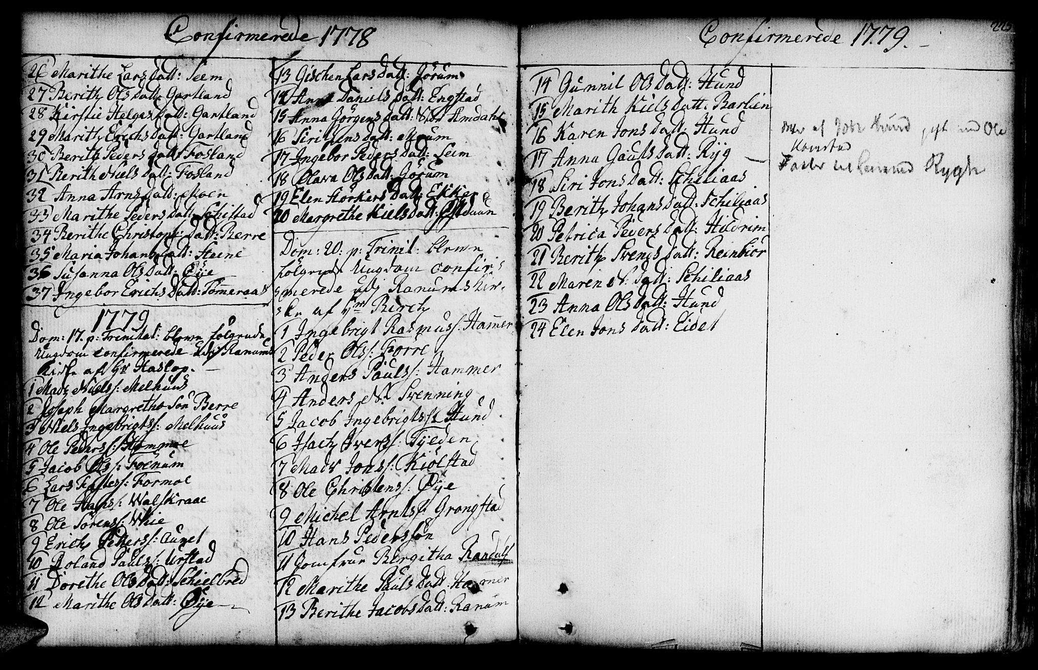 Ministerialprotokoller, klokkerbøker og fødselsregistre - Nord-Trøndelag, SAT/A-1458/764/L0542: Parish register (official) no. 764A02, 1748-1779, p. 225