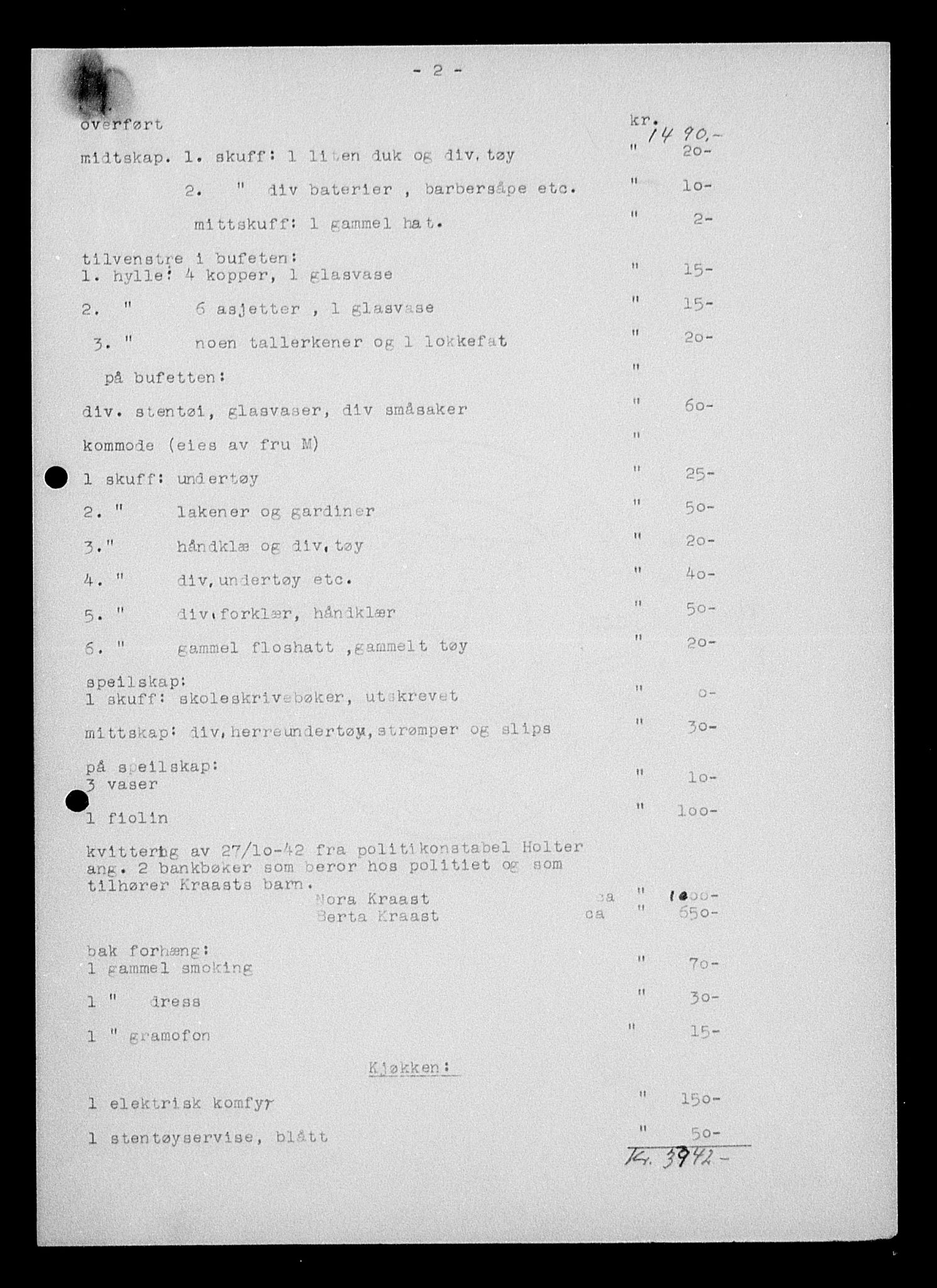 Justisdepartementet, Tilbakeføringskontoret for inndratte formuer, RA/S-1564/H/Hc/Hcc/L0954: --, 1945-1947, p. 276