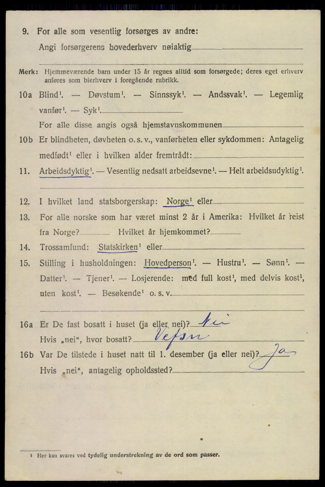 SAKO, 1920 census for Skoger, 1920, p. 2020