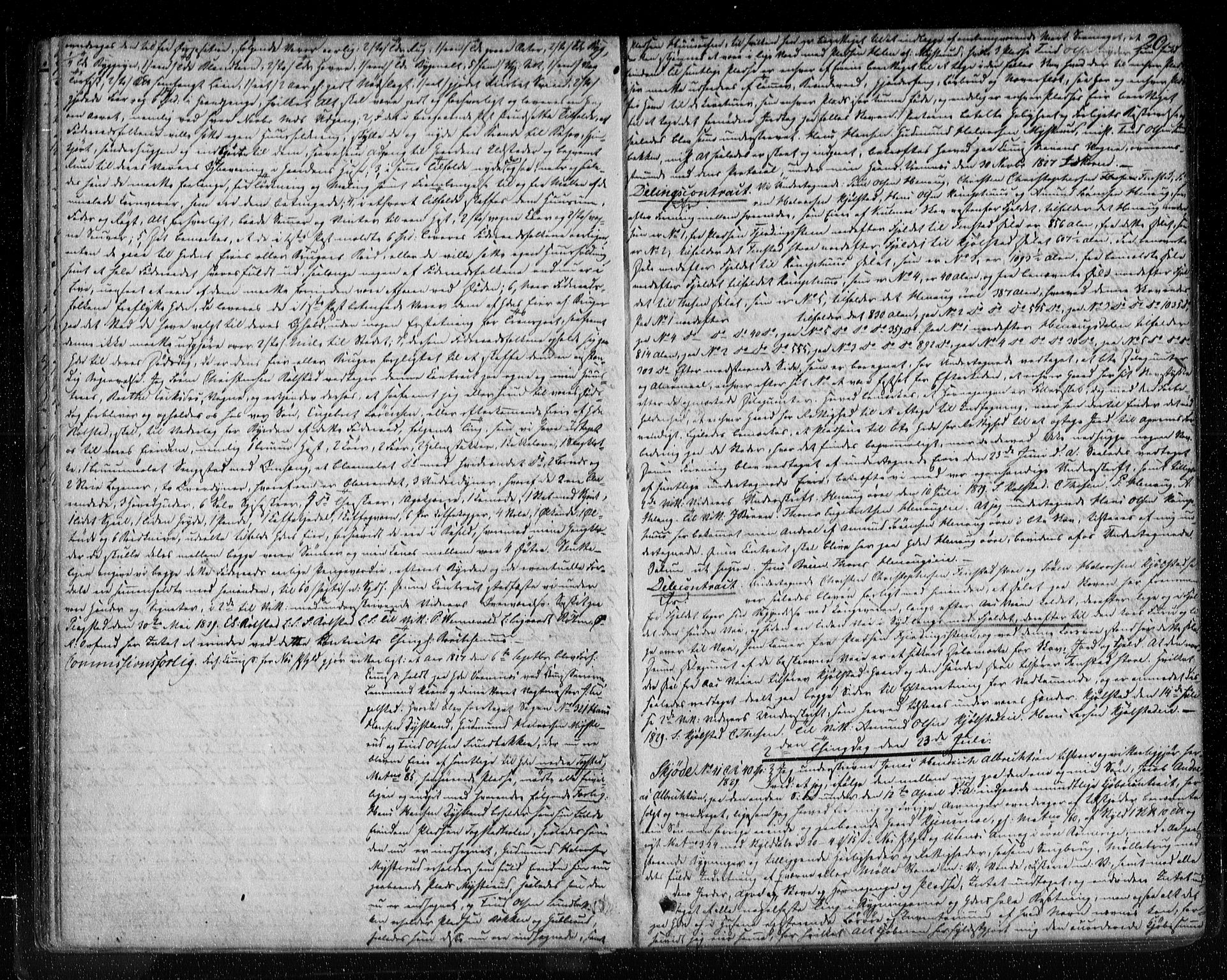 Øvre Romerike sorenskriveri, SAO/A-10649/G/Gb/L0008: Mortgage book no. 8, 1829-1838, p. 20
