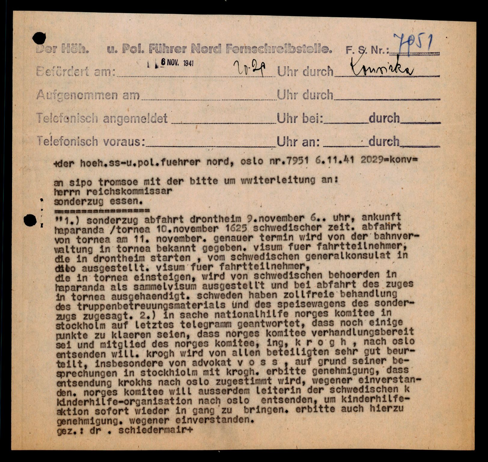 Forsvarets Overkommando. 2 kontor. Arkiv 11.4. Spredte tyske arkivsaker, AV/RA-RAFA-7031/D/Dar/Darb/L0002: Reichskommissariat, 1940-1945, p. 176