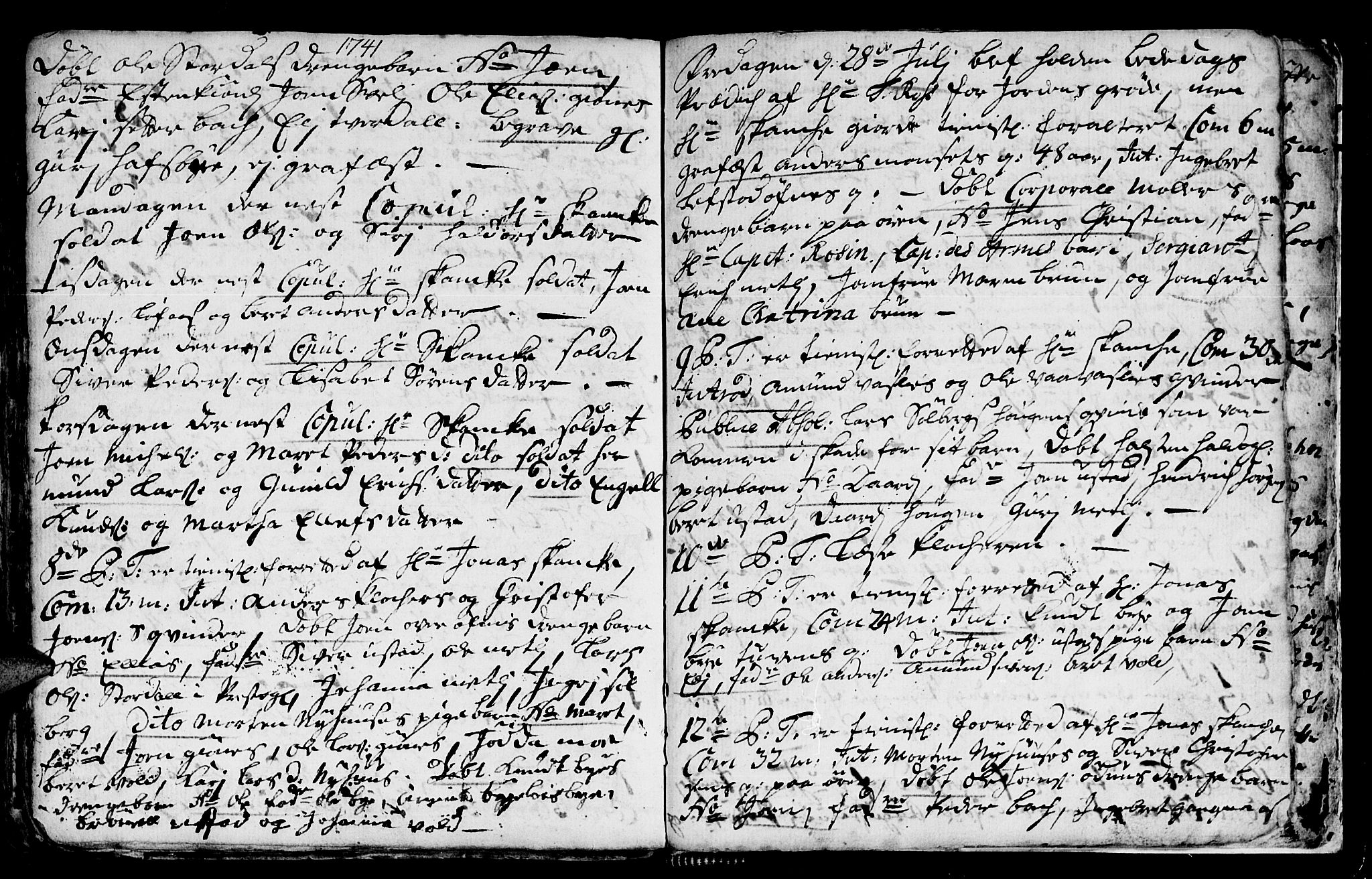 Ministerialprotokoller, klokkerbøker og fødselsregistre - Sør-Trøndelag, AV/SAT-A-1456/668/L0812: Parish register (copy) no. 668C01, 1715-1742