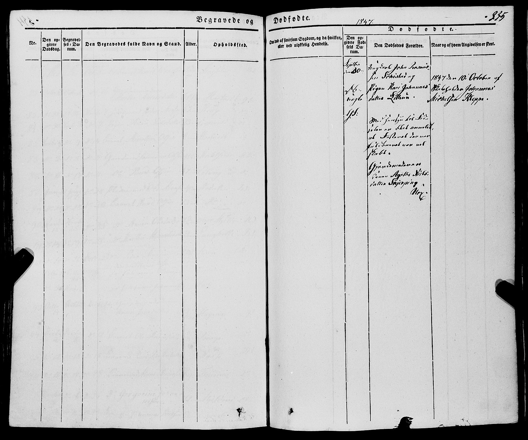 Haus sokneprestembete, AV/SAB-A-75601/H/Haa: Parish register (official) no. A 15, 1838-1847, p. 335