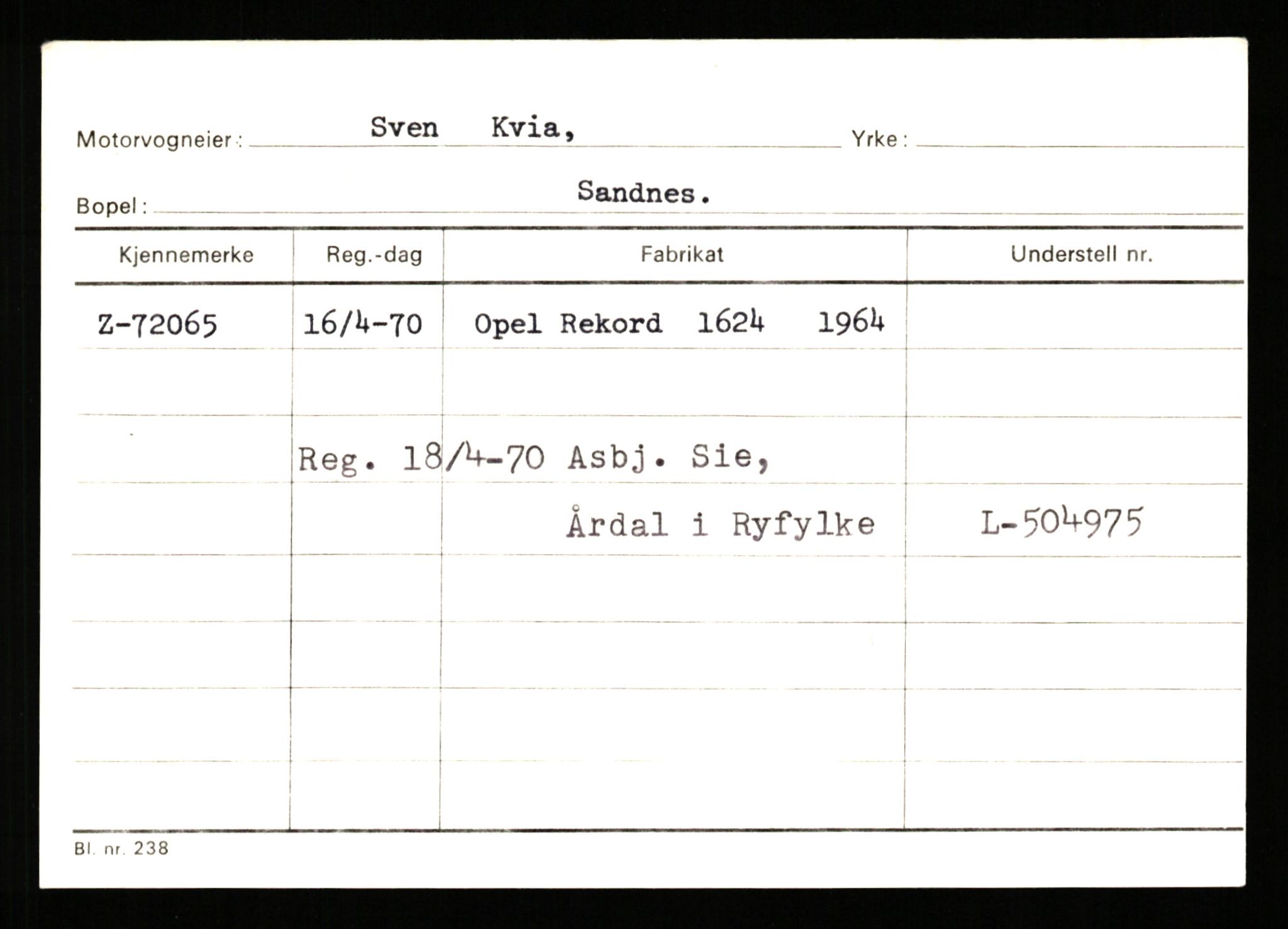 Stavanger trafikkstasjon, AV/SAST-A-101942/0/G/L0008: Registreringsnummer: 67519 - 84533, 1930-1971, p. 711