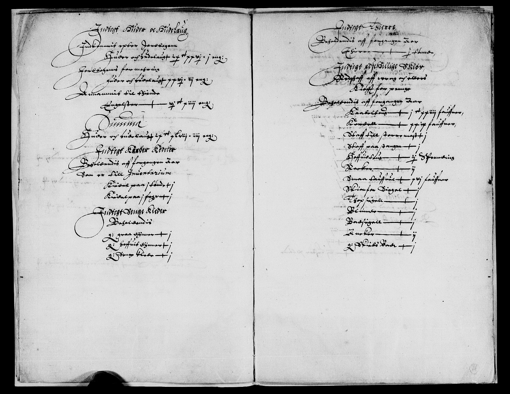 Rentekammeret inntil 1814, Reviderte regnskaper, Lensregnskaper, AV/RA-EA-5023/R/Rb/Rbr/L0003: Lista len, 1611-1614