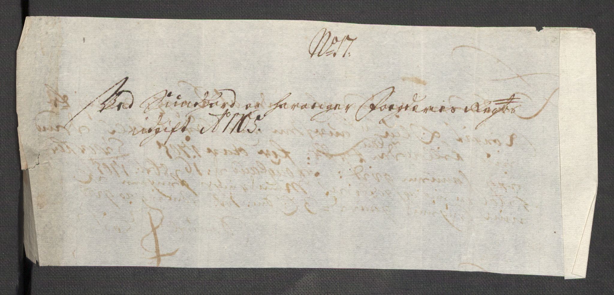 Rentekammeret inntil 1814, Reviderte regnskaper, Fogderegnskap, AV/RA-EA-4092/R48/L2983: Fogderegnskap Sunnhordland og Hardanger, 1705, p. 233