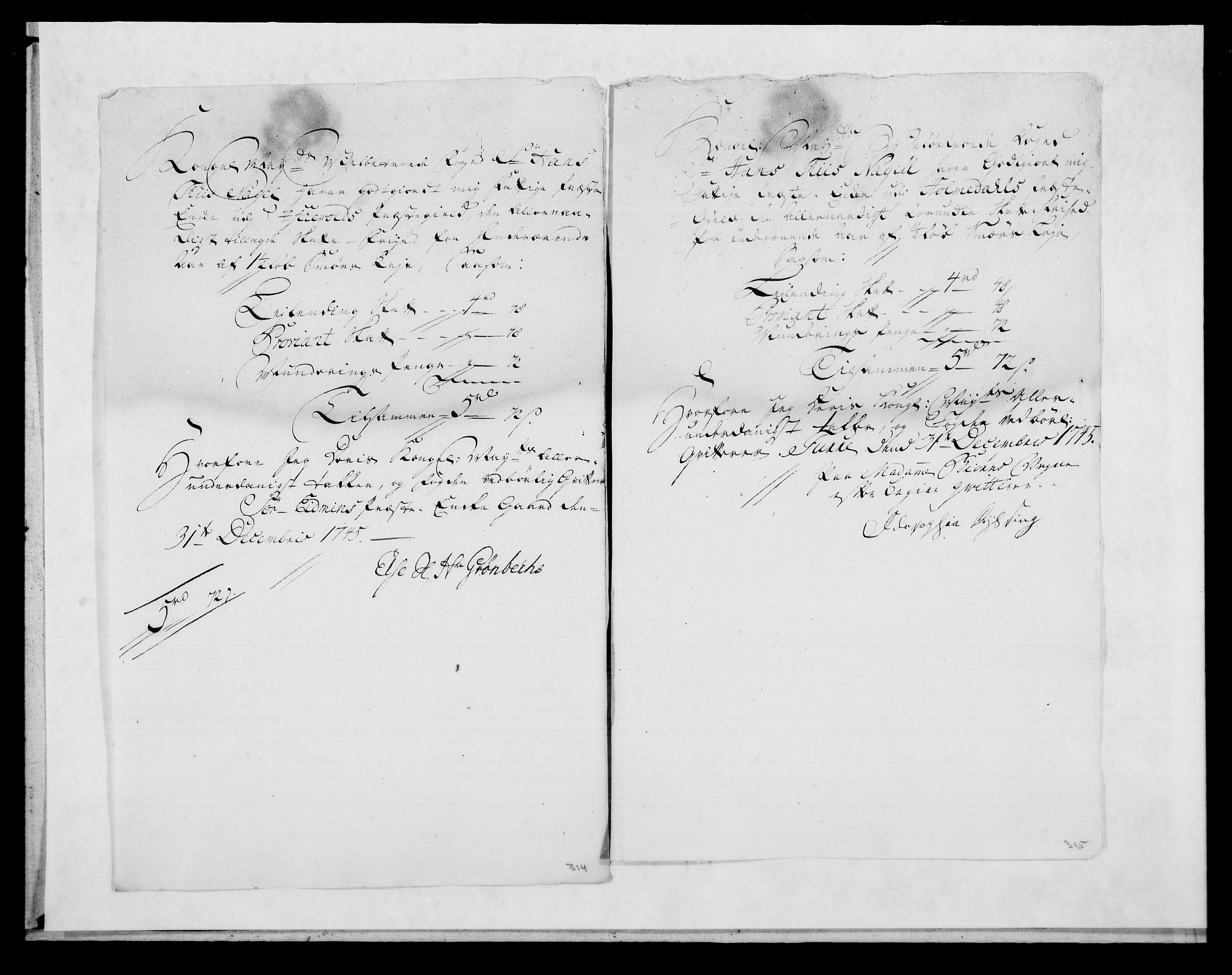 Rentekammeret inntil 1814, Reviderte regnskaper, Fogderegnskap, AV/RA-EA-4092/R53/L3471: Fogderegnskap Sunn- og Nordfjord, 1745, p. 157