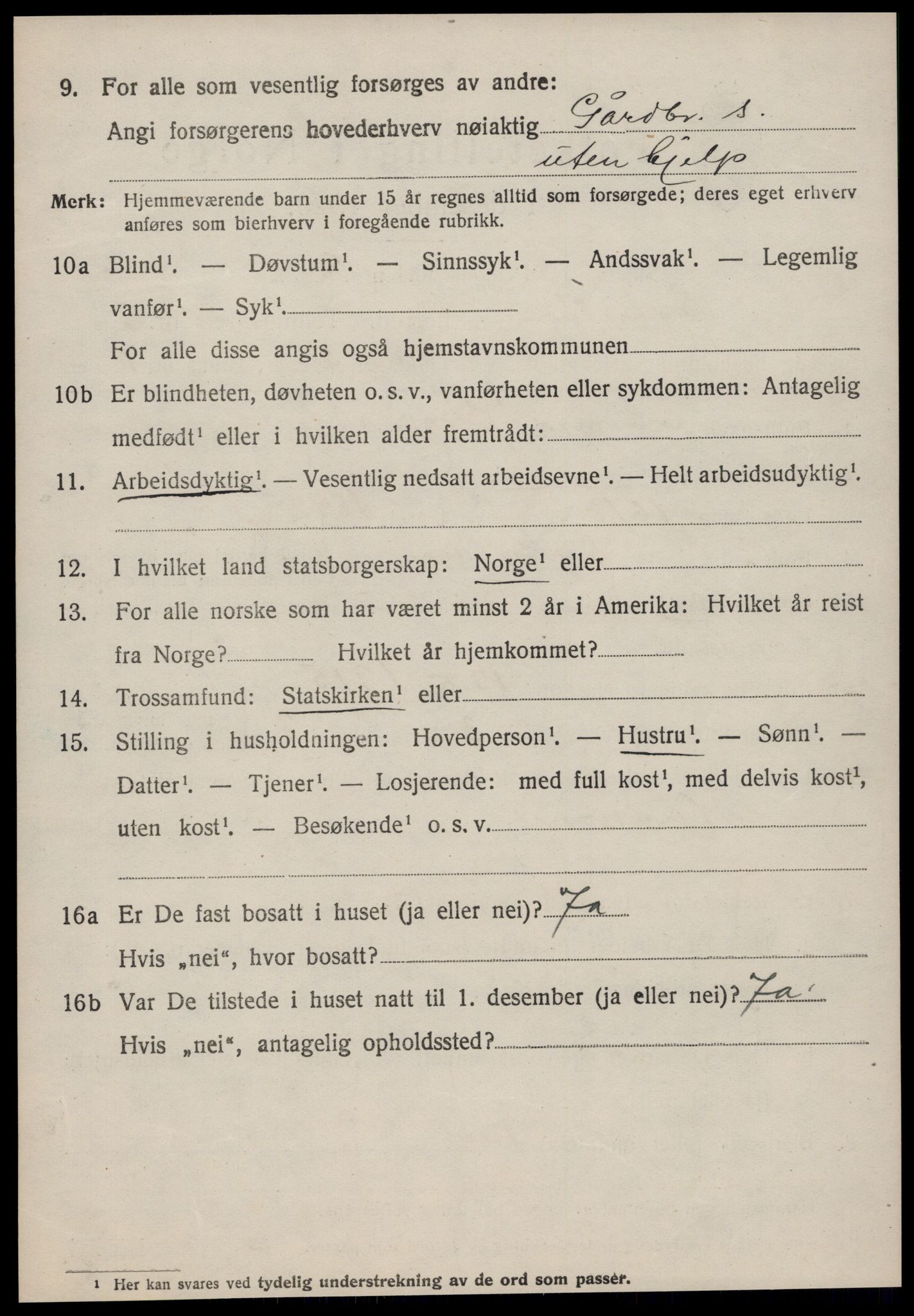 SAT, 1920 census for Sykkylven, 1920, p. 3722
