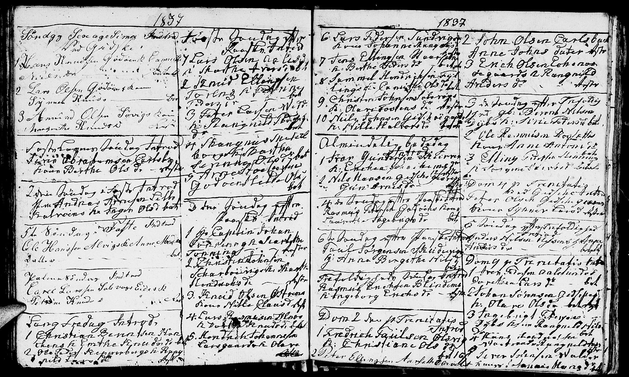 Ministerialprotokoller, klokkerbøker og fødselsregistre - Møre og Romsdal, AV/SAT-A-1454/528/L0424: Parish register (copy) no. 528C05, 1826-1847, p. 88