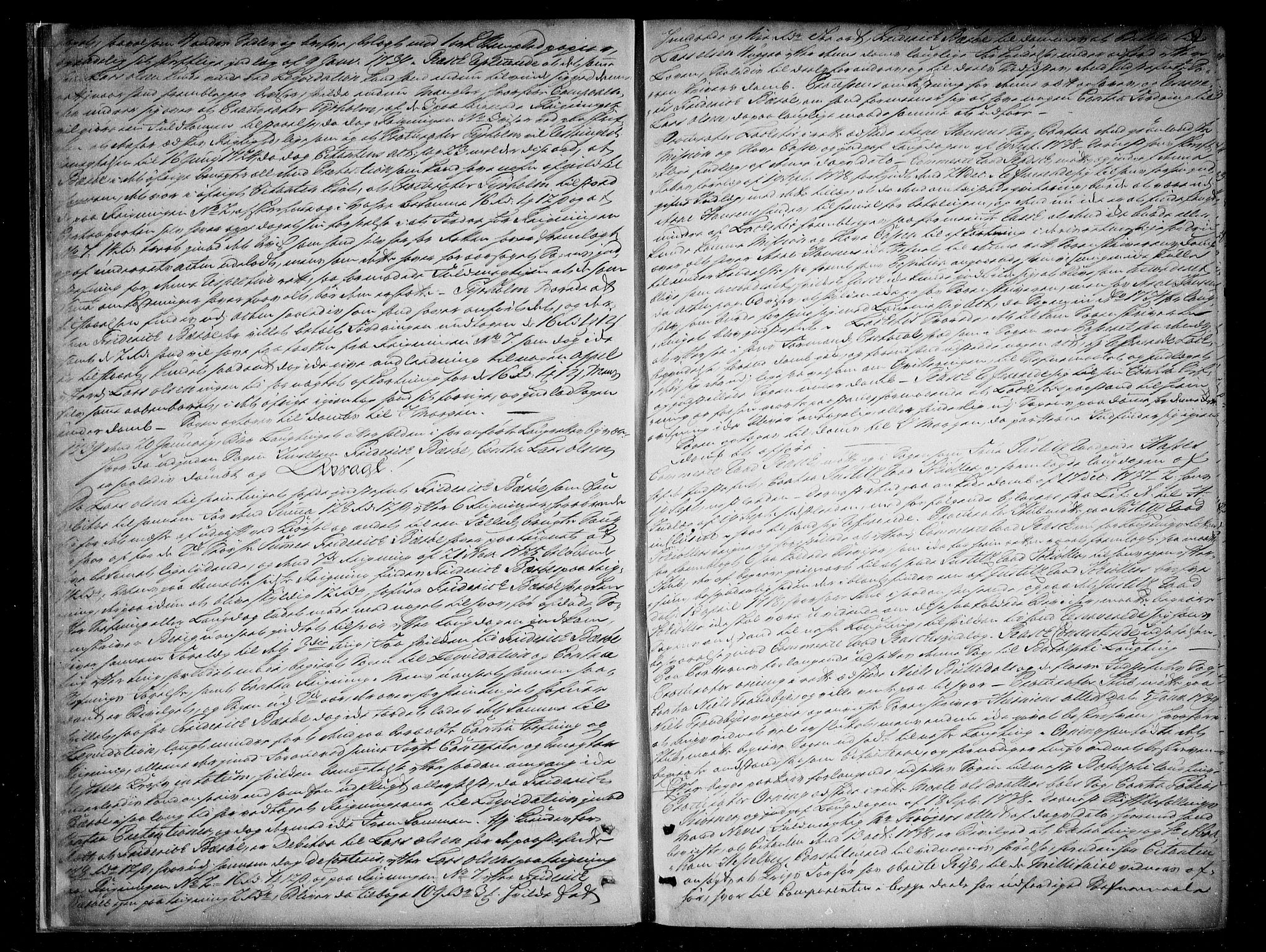 Christiania lagting, AV/SAO-A-11131/F/Fa/L0013: Tingbok, 1738-1761, p. 8b-9a