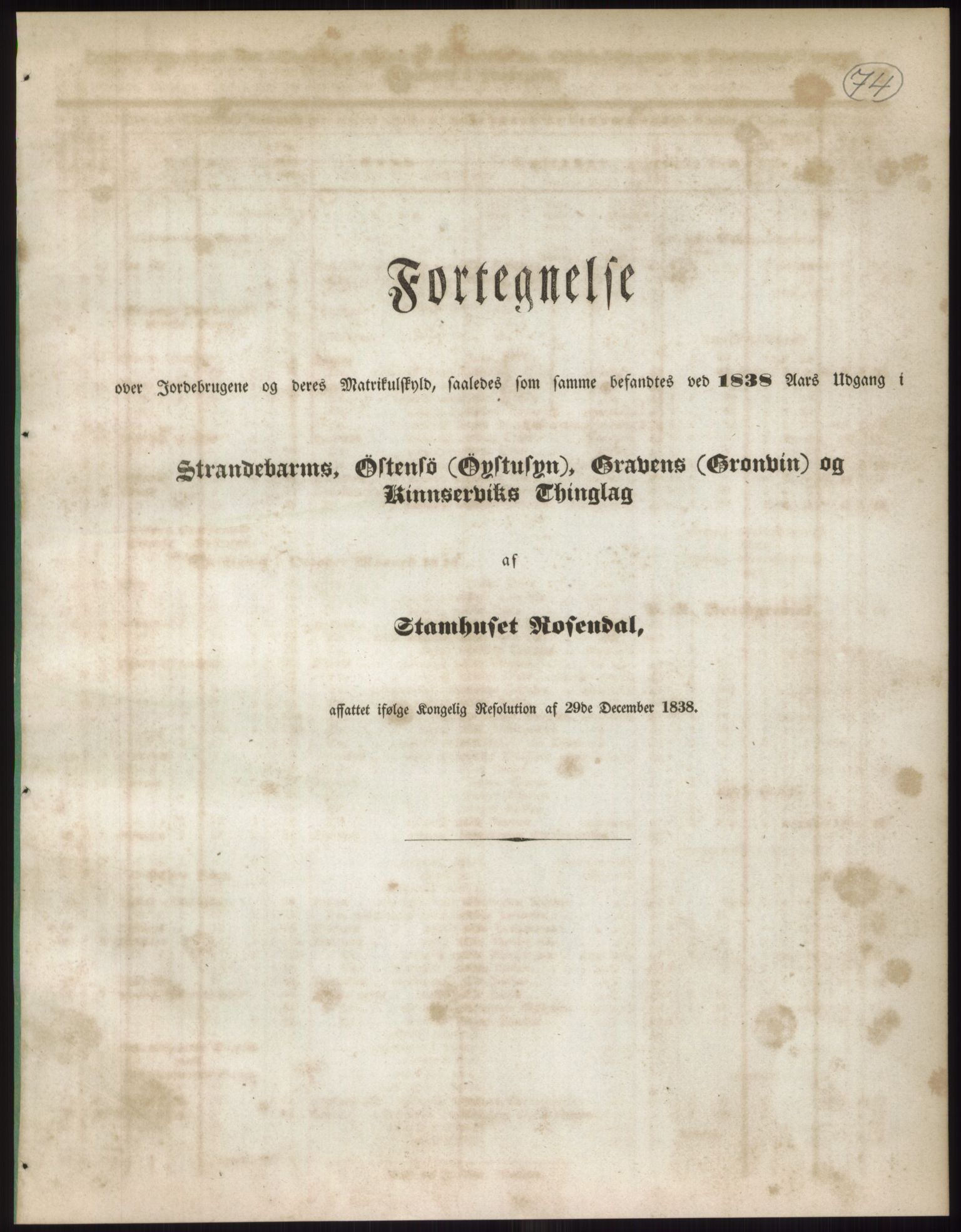 Andre publikasjoner, PUBL/PUBL-999/0002/0011: Bind 11 - Søndre Bergenhus amt: Sunnhordland og Hardanger fogderi, Stamhuset Rosendals gods og Lyse klosters gods, 1838, p. 125