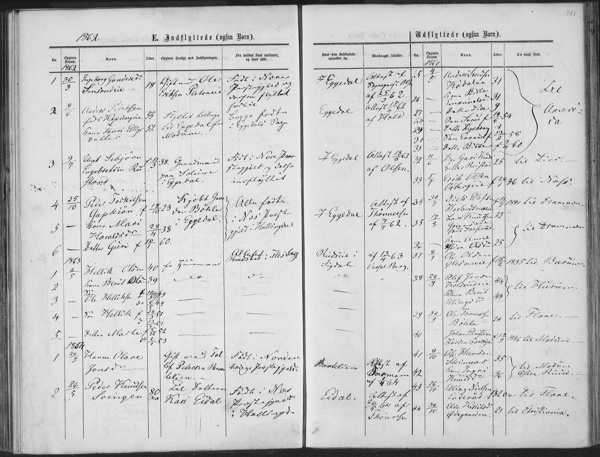 Sigdal kirkebøker, AV/SAKO-A-245/F/Fa/L0009b: Parish register (official) no. I 9B, 1860-1871, p. 483