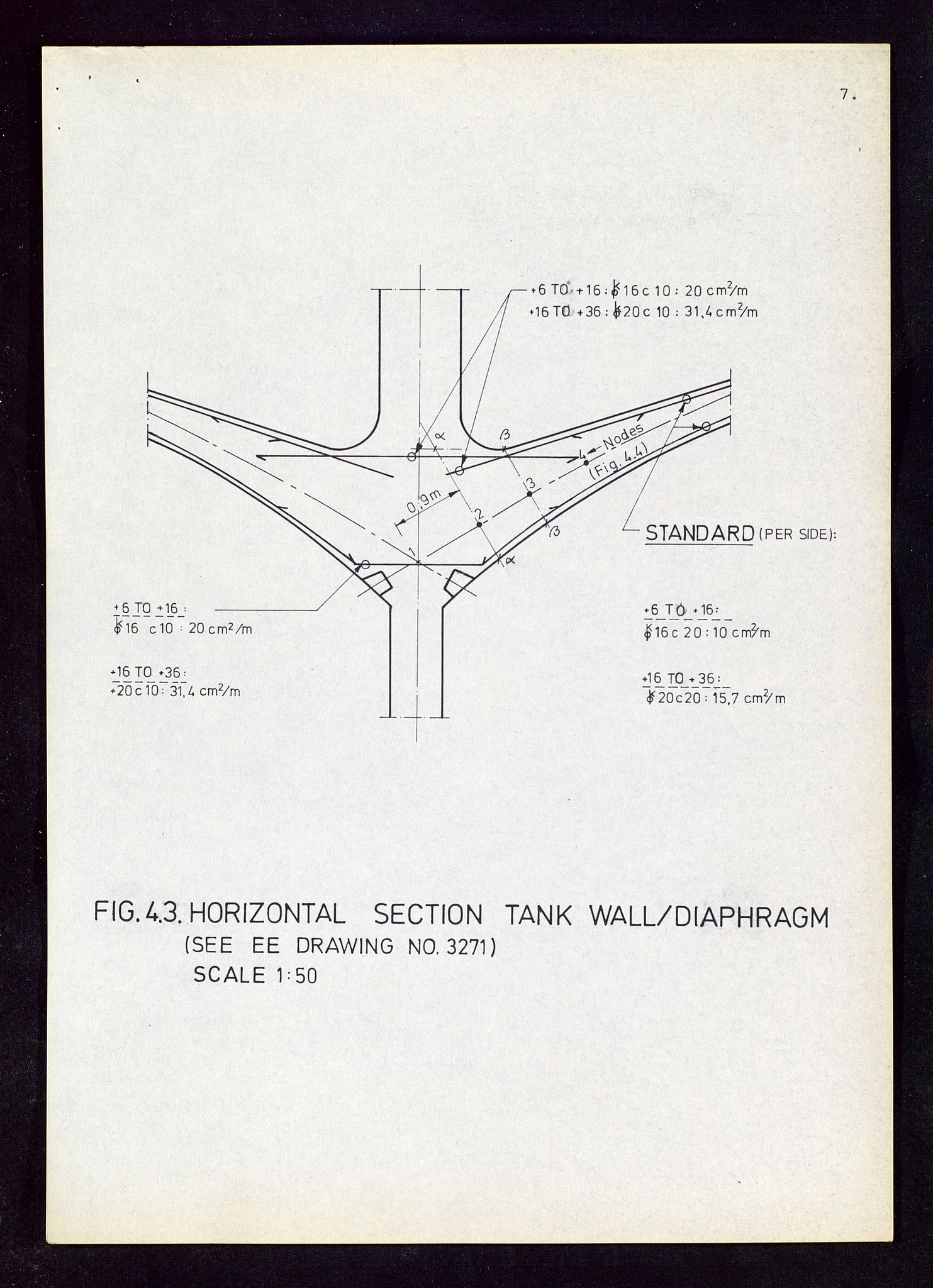 Industridepartementet, Oljekontoret, AV/SAST-A-101348/Dc/L0016: 756 Ekofisk center, betongkonstruksjoner, 1971-1972