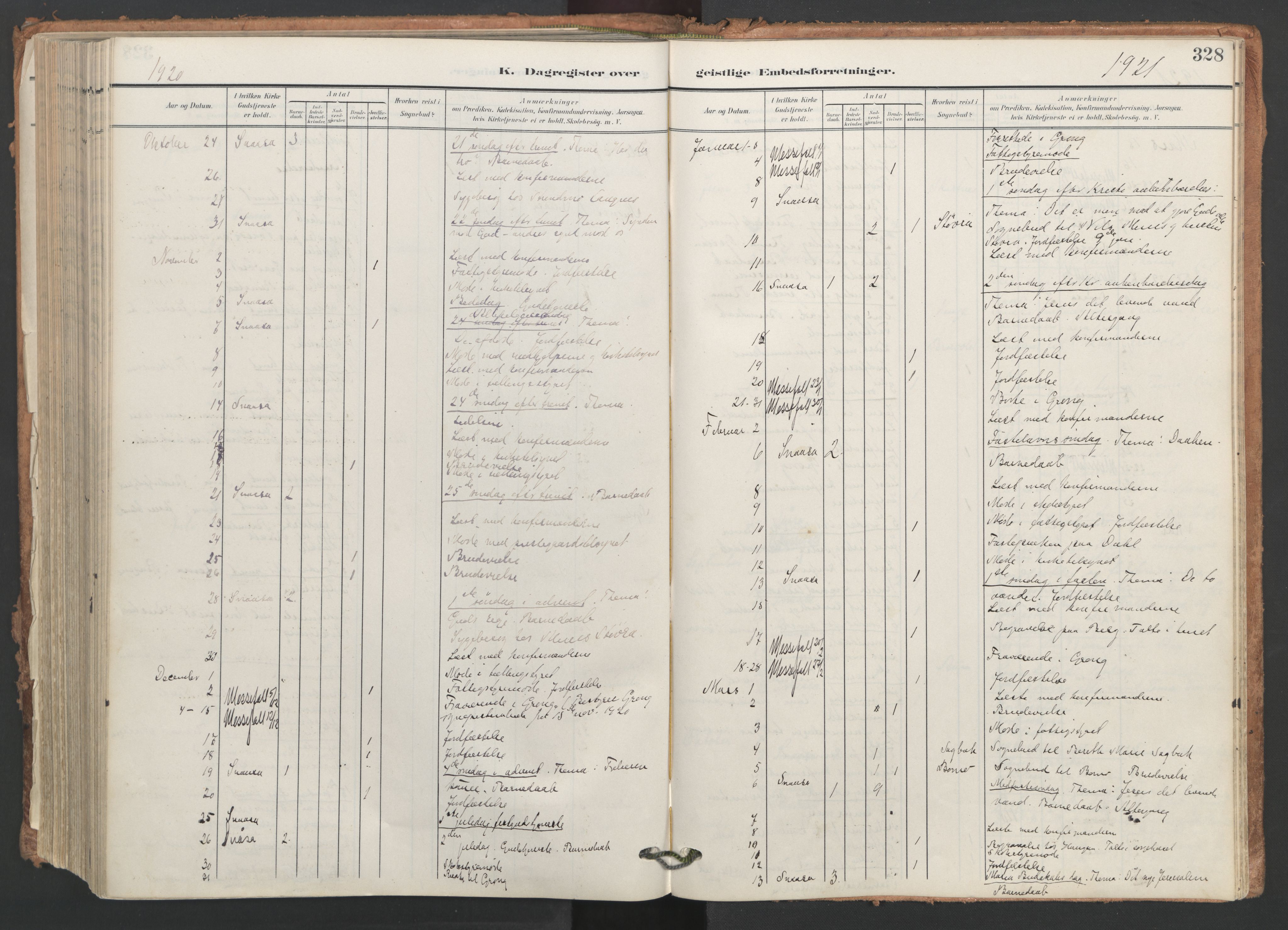 Ministerialprotokoller, klokkerbøker og fødselsregistre - Nord-Trøndelag, SAT/A-1458/749/L0477: Parish register (official) no. 749A11, 1902-1927, p. 328