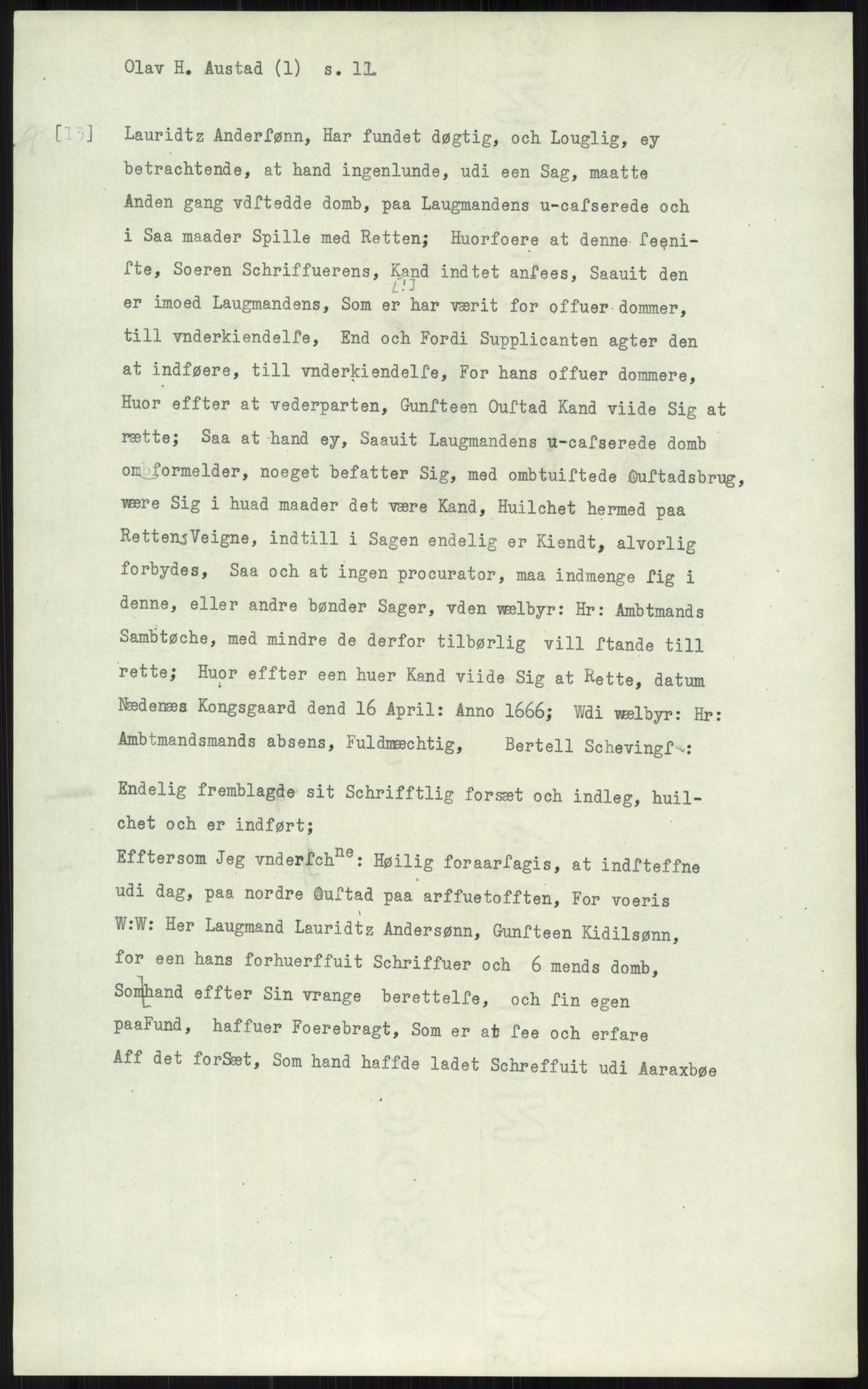 Samlinger til kildeutgivelse, Diplomavskriftsamlingen, AV/RA-EA-4053/H/Ha, p. 364