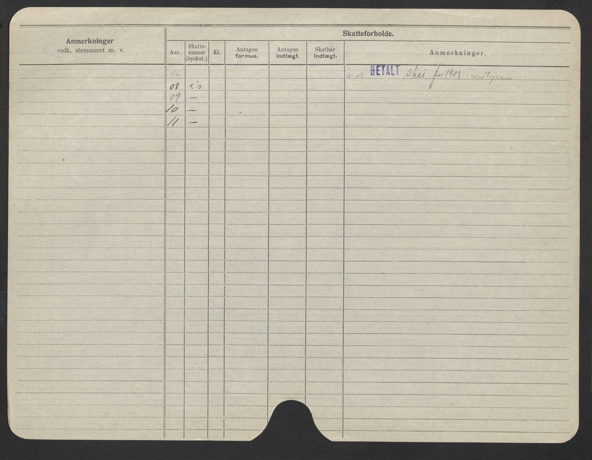 Oslo folkeregister, Registerkort, AV/SAO-A-11715/F/Fa/Fac/L0019: Kvinner, 1906-1914, p. 846b