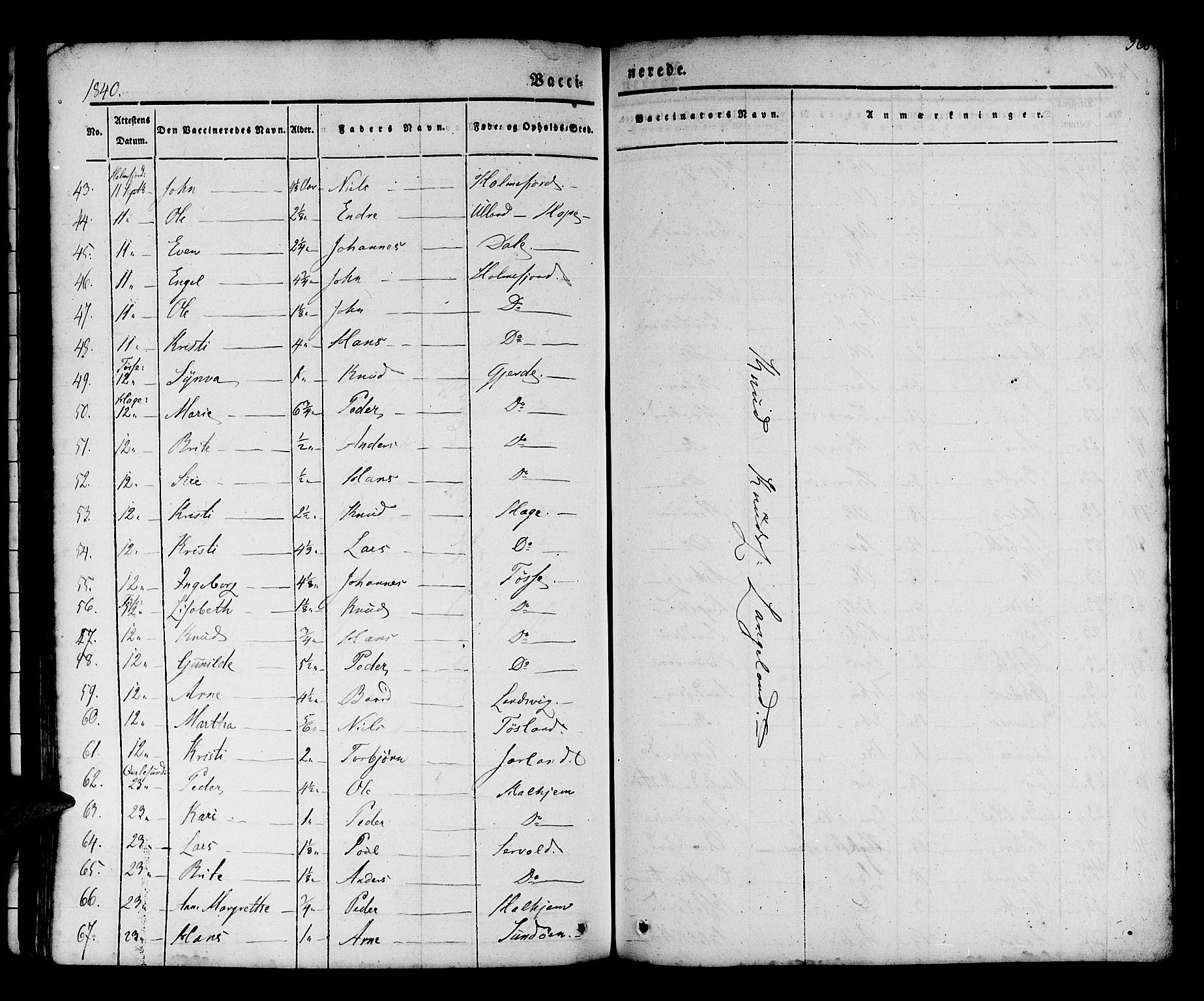 Os sokneprestembete, AV/SAB-A-99929: Parish register (official) no. A 15, 1839-1851, p. 368