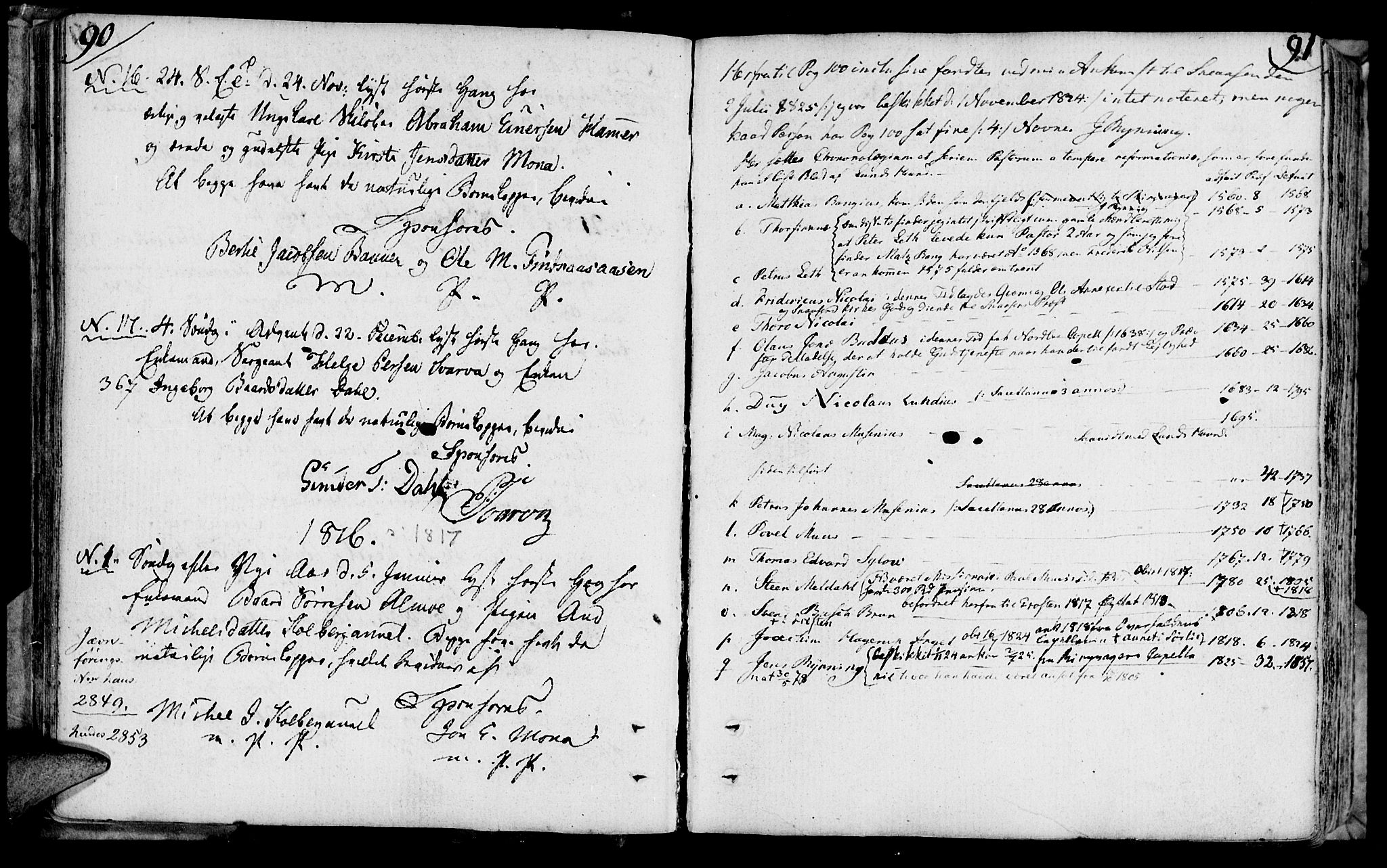 Ministerialprotokoller, klokkerbøker og fødselsregistre - Nord-Trøndelag, SAT/A-1458/749/L0468: Parish register (official) no. 749A02, 1787-1817, p. 90-91