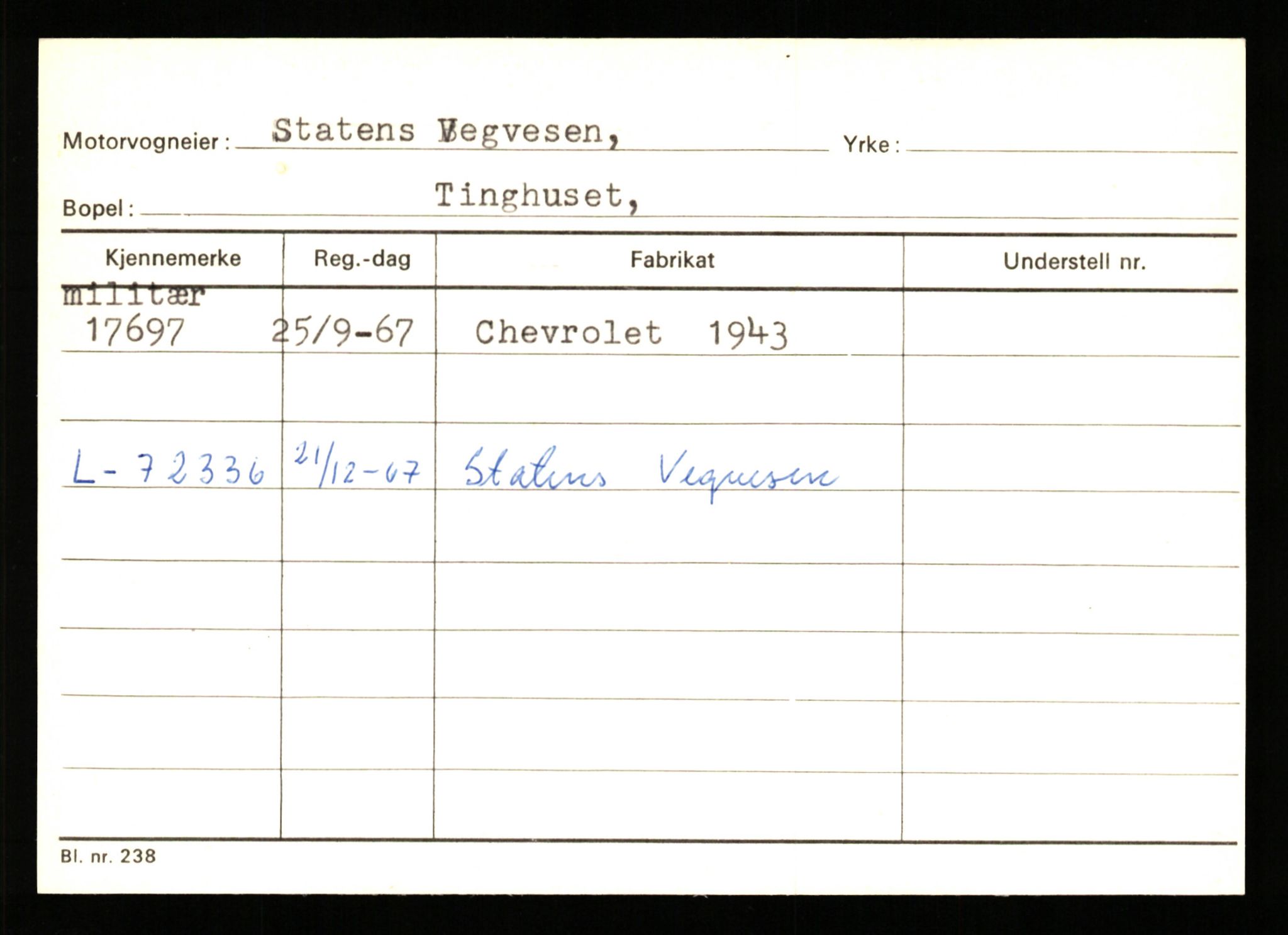 Stavanger trafikkstasjon, AV/SAST-A-101942/0/G/L0004: Registreringsnummer: 15497 - 22957, 1930-1971, p. 1109