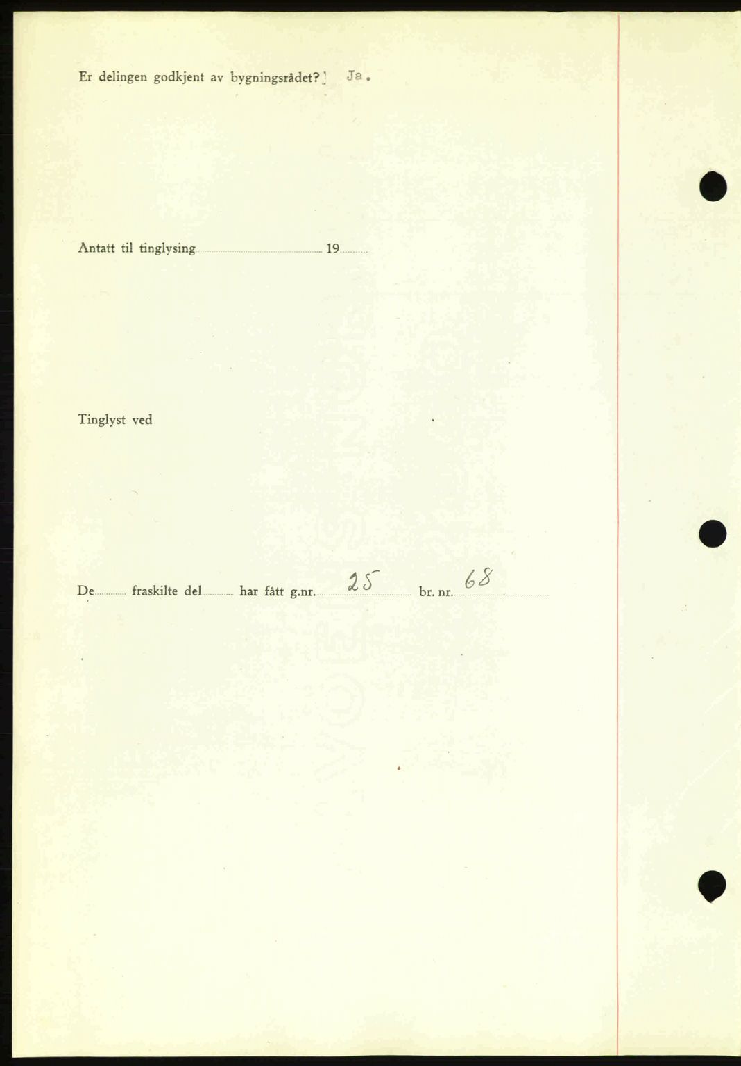 Romsdal sorenskriveri, AV/SAT-A-4149/1/2/2C: Mortgage book no. A11, 1941-1942, Diary no: : 2382/1941