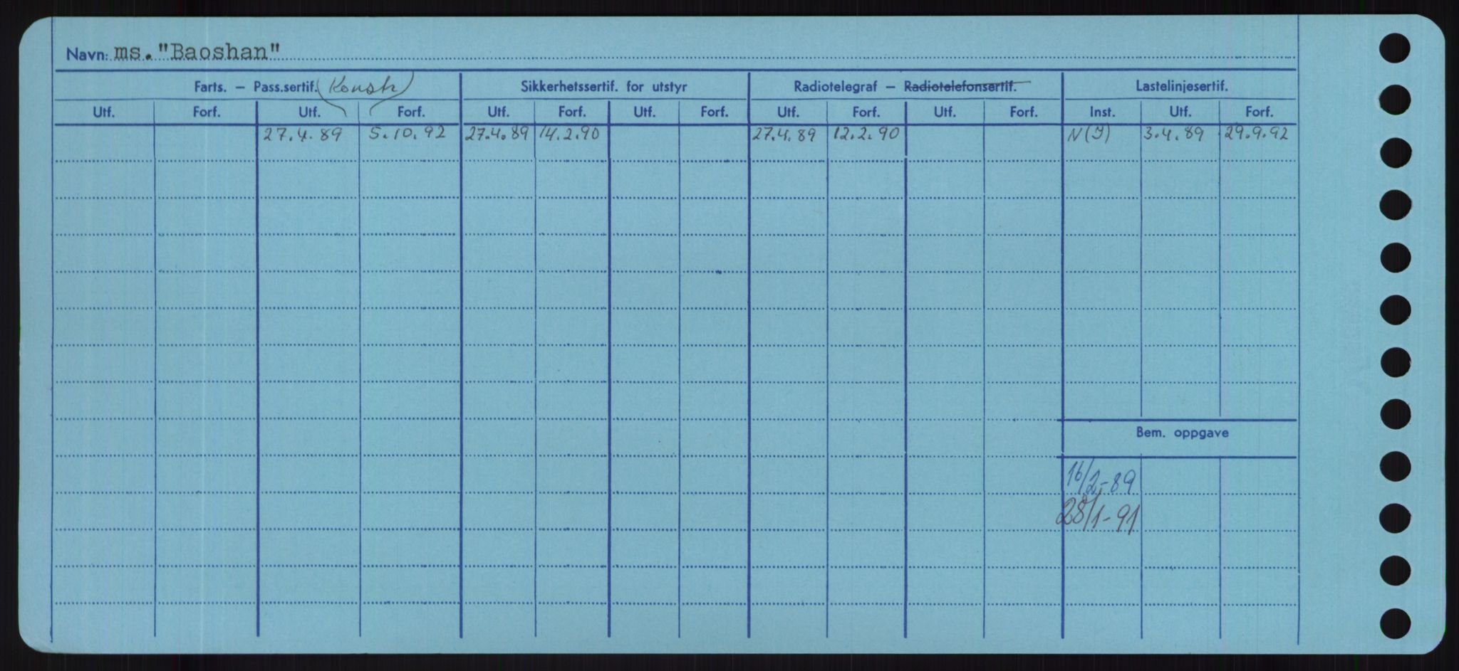 Sjøfartsdirektoratet med forløpere, Skipsmålingen, AV/RA-S-1627/H/Hd/L0003: Fartøy, B-Bev, p. 236