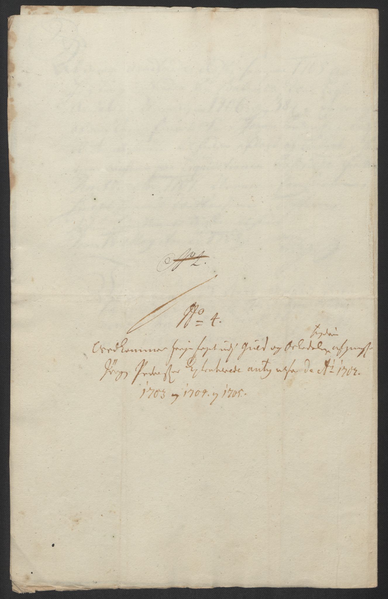 Rentekammeret inntil 1814, Reviderte regnskaper, Fogderegnskap, RA/EA-4092/R60/L3955: Fogderegnskap Orkdal og Gauldal, 1705, p. 570