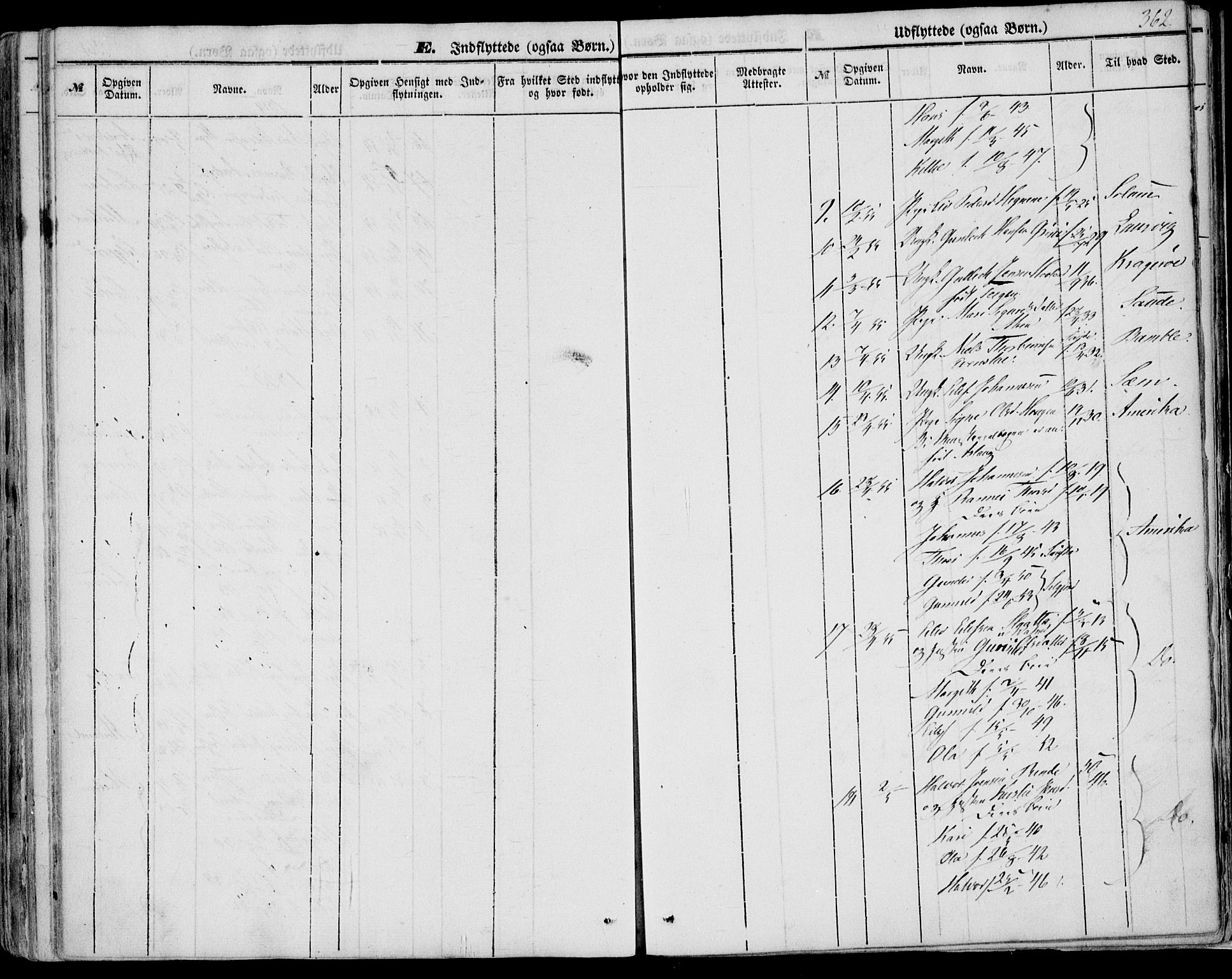 Bø kirkebøker, SAKO/A-257/F/Fa/L0008: Parish register (official) no. 8, 1849-1861, p. 362