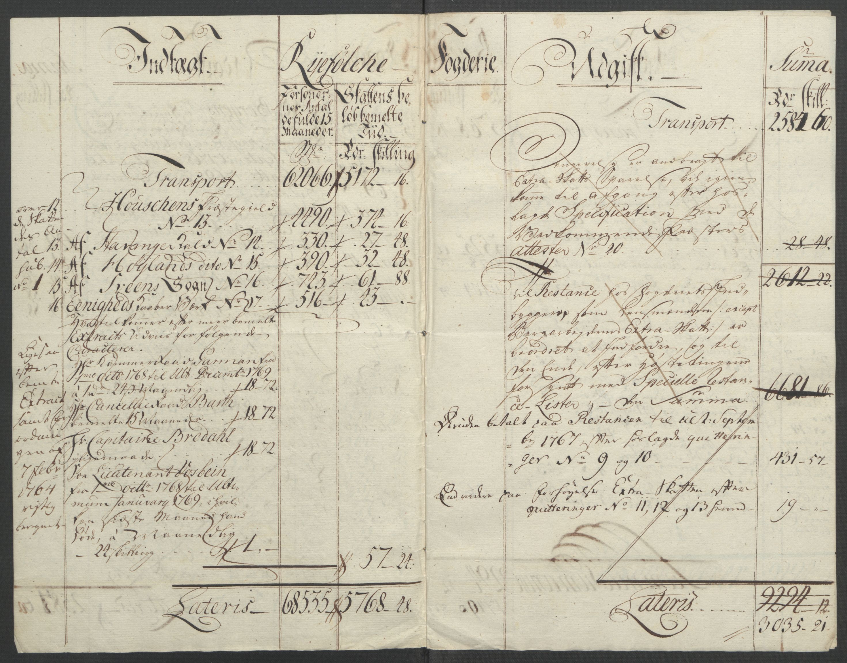 Rentekammeret inntil 1814, Reviderte regnskaper, Fogderegnskap, AV/RA-EA-4092/R47/L2972: Ekstraskatten Ryfylke, 1762-1780, p. 166