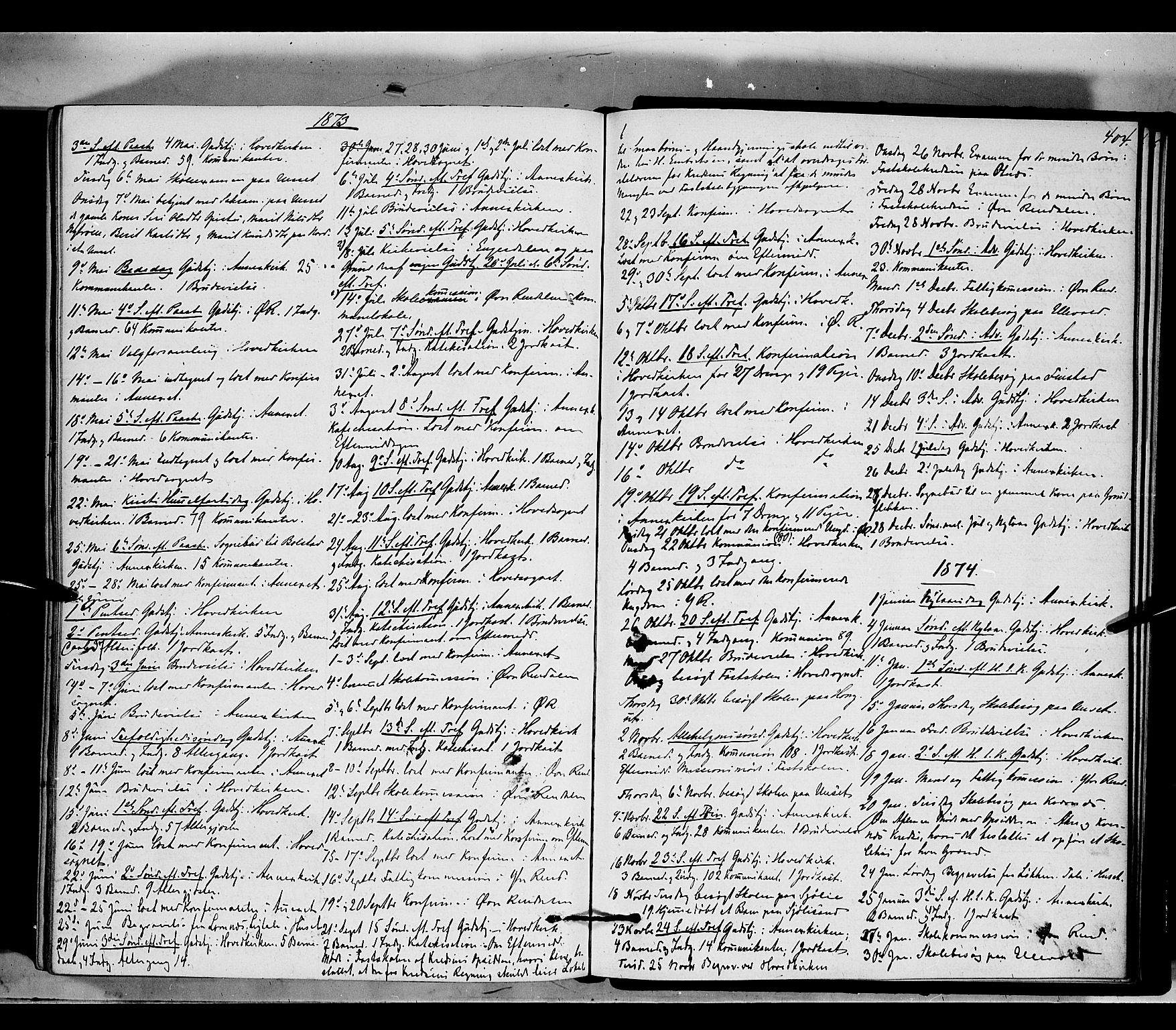 Rendalen prestekontor, AV/SAH-PREST-054/H/Ha/Haa/L0006: Parish register (official) no. 6, 1867-1877, p. 404