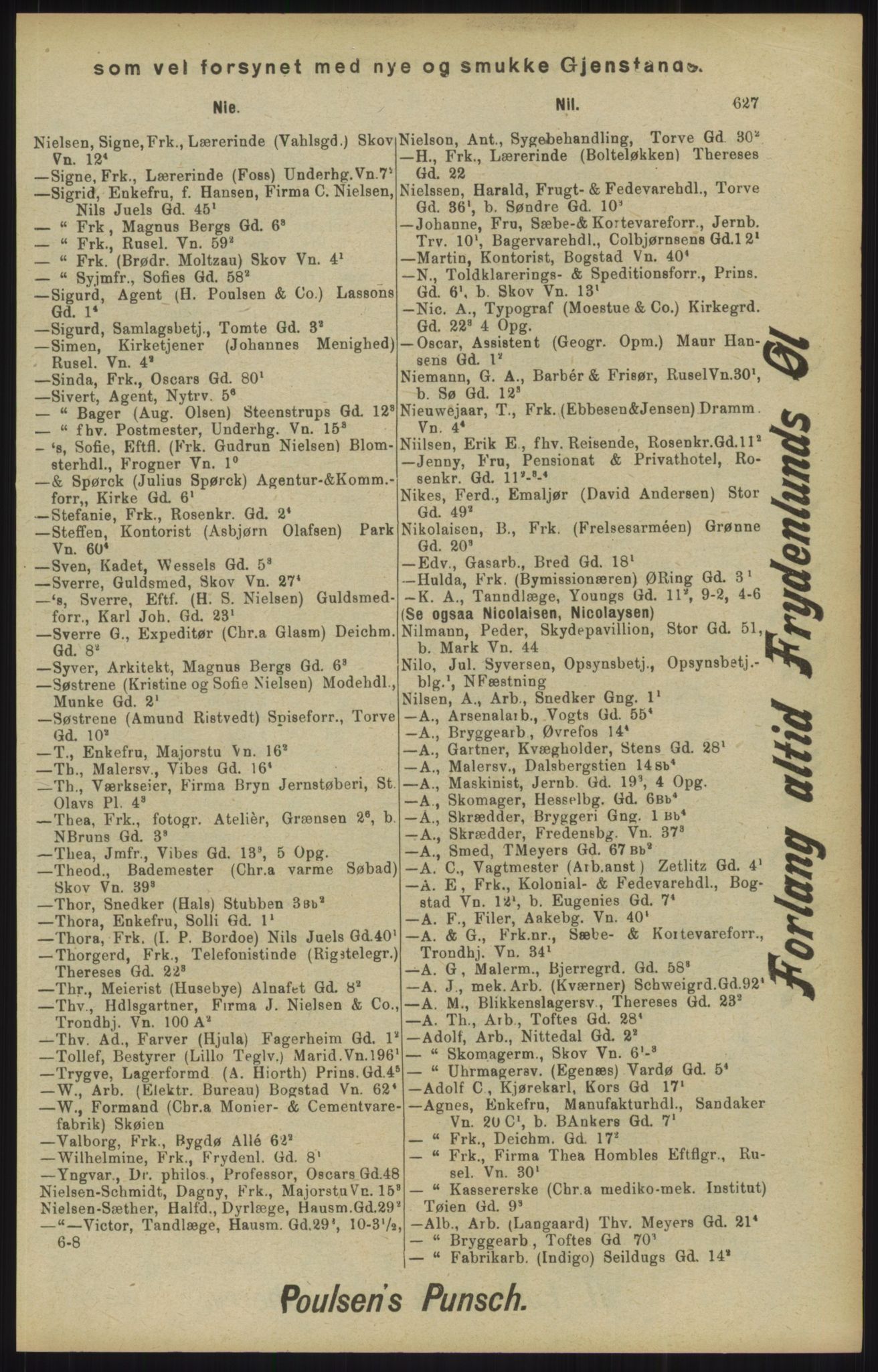 Kristiania/Oslo adressebok, PUBL/-, 1904, p. 627