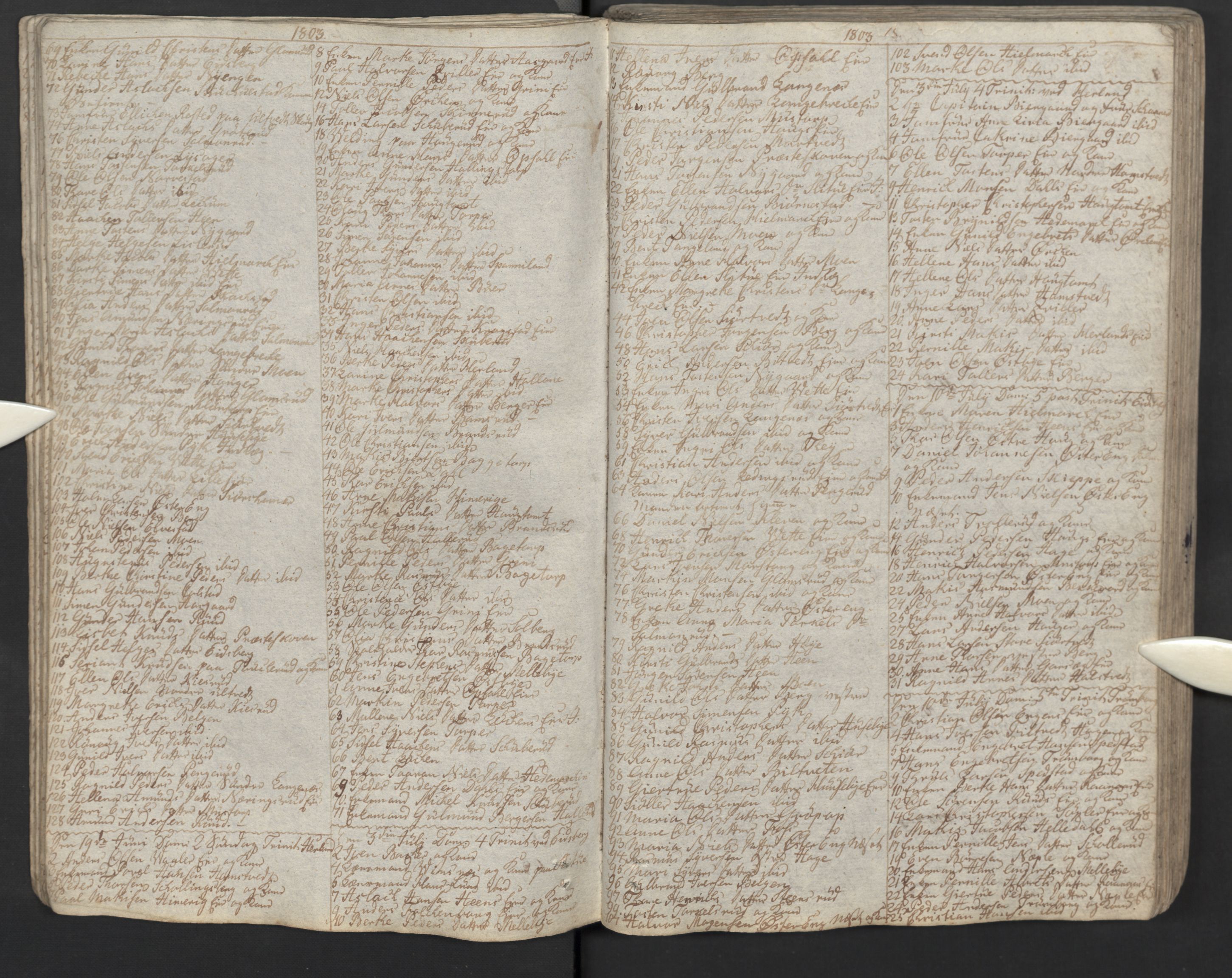 Eidsberg prestekontor Kirkebøker, AV/SAO-A-10905/M/Ma/L0001: Communicants register no. I 1, 1800-1821